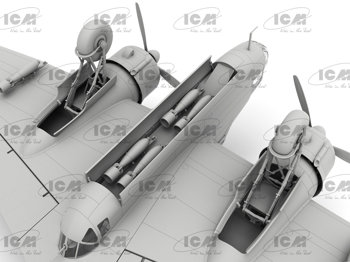 ICM - 48352 - Handley Page Hampden Mk I - digital model