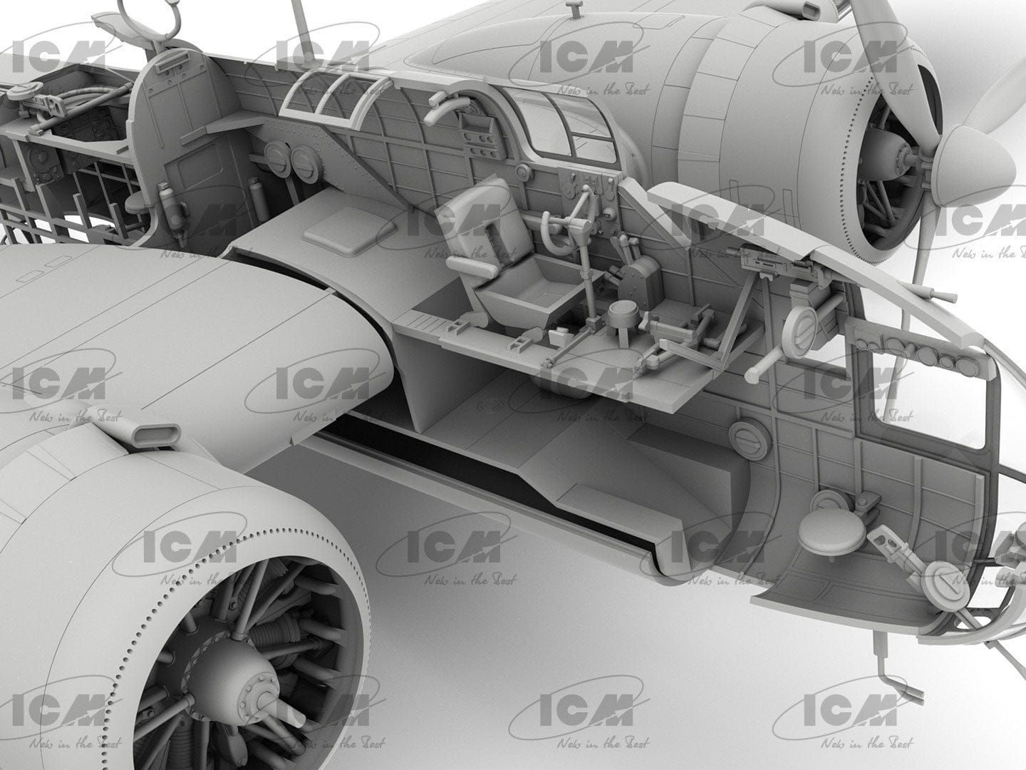 ICM - 48352 - Handley Page Hampden Mk I - digital model