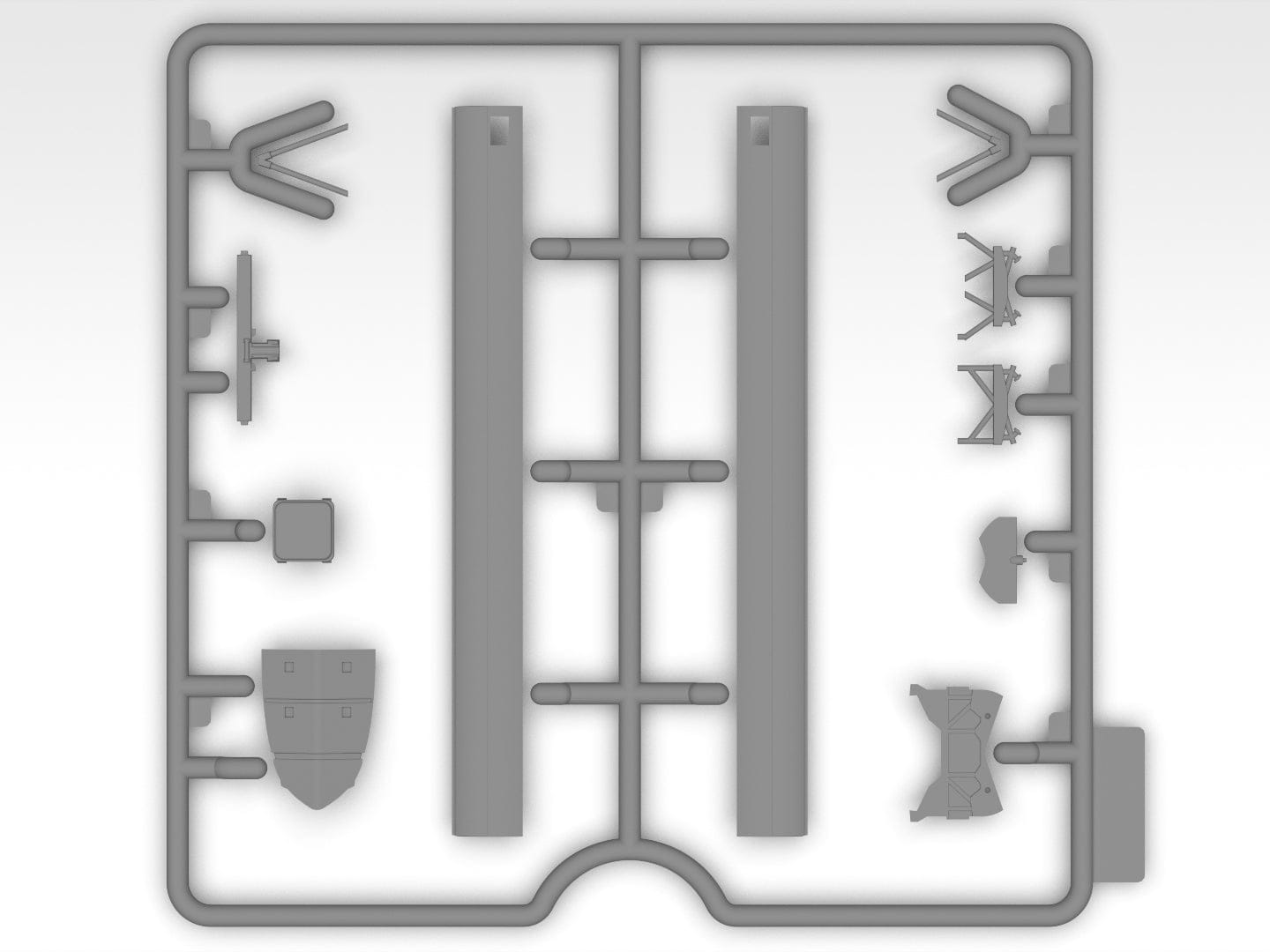 ICM - 48353 - Handley Page Hampden TB Mk I - sprue