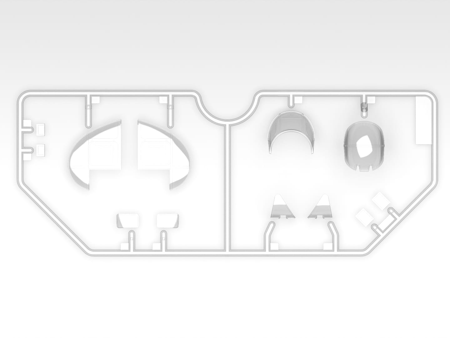 209 - ICM - 48355 - Handley Page Hampden Mk I ‘Operation Gardening’ - sprue