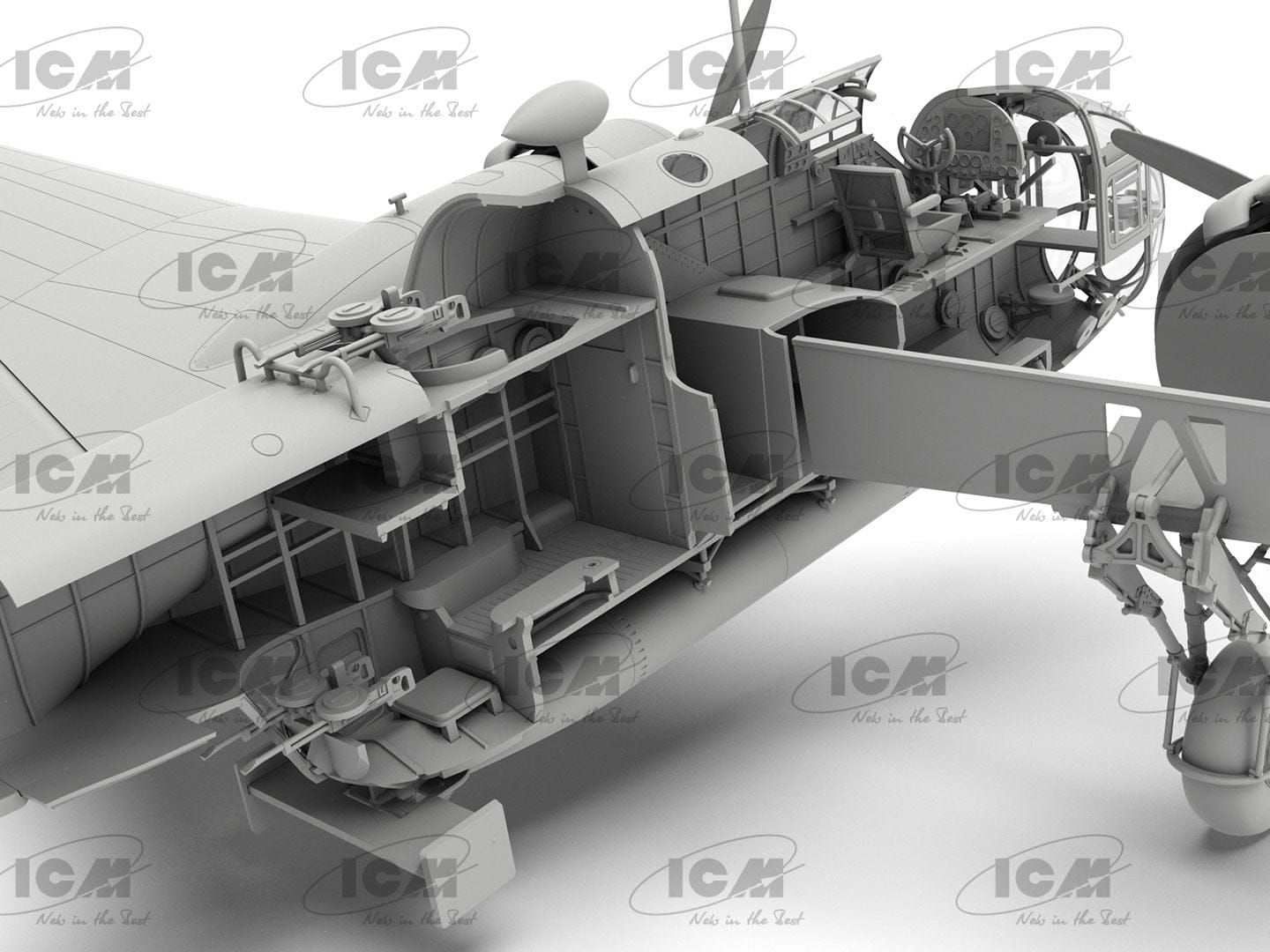 505 - ICM - 48353 - Handley Page Hampden TB Mk I - digital model