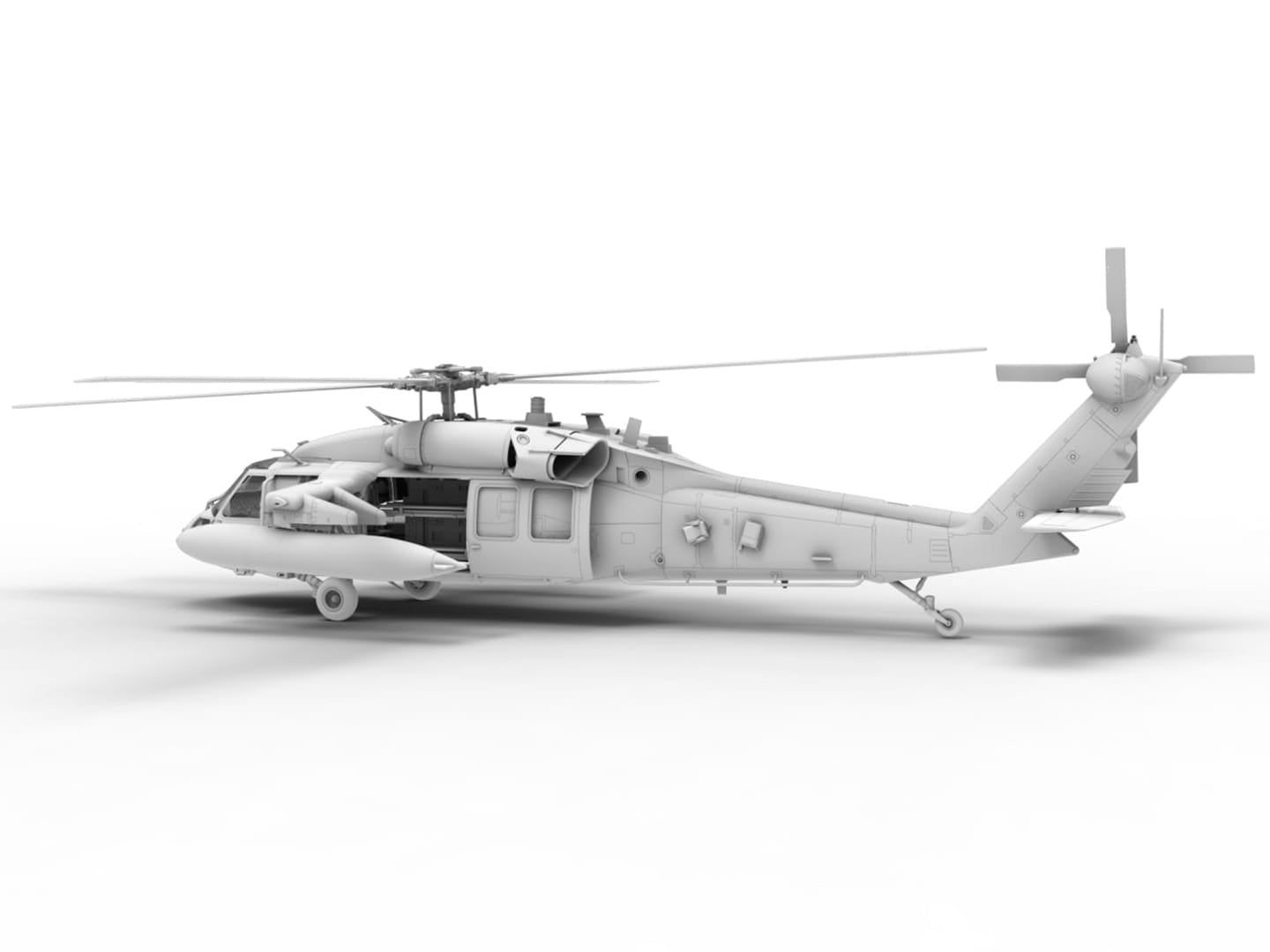 ICM - 48365 - Sikorsky UH-60A Black Hawk Medevac with Crew - digital model