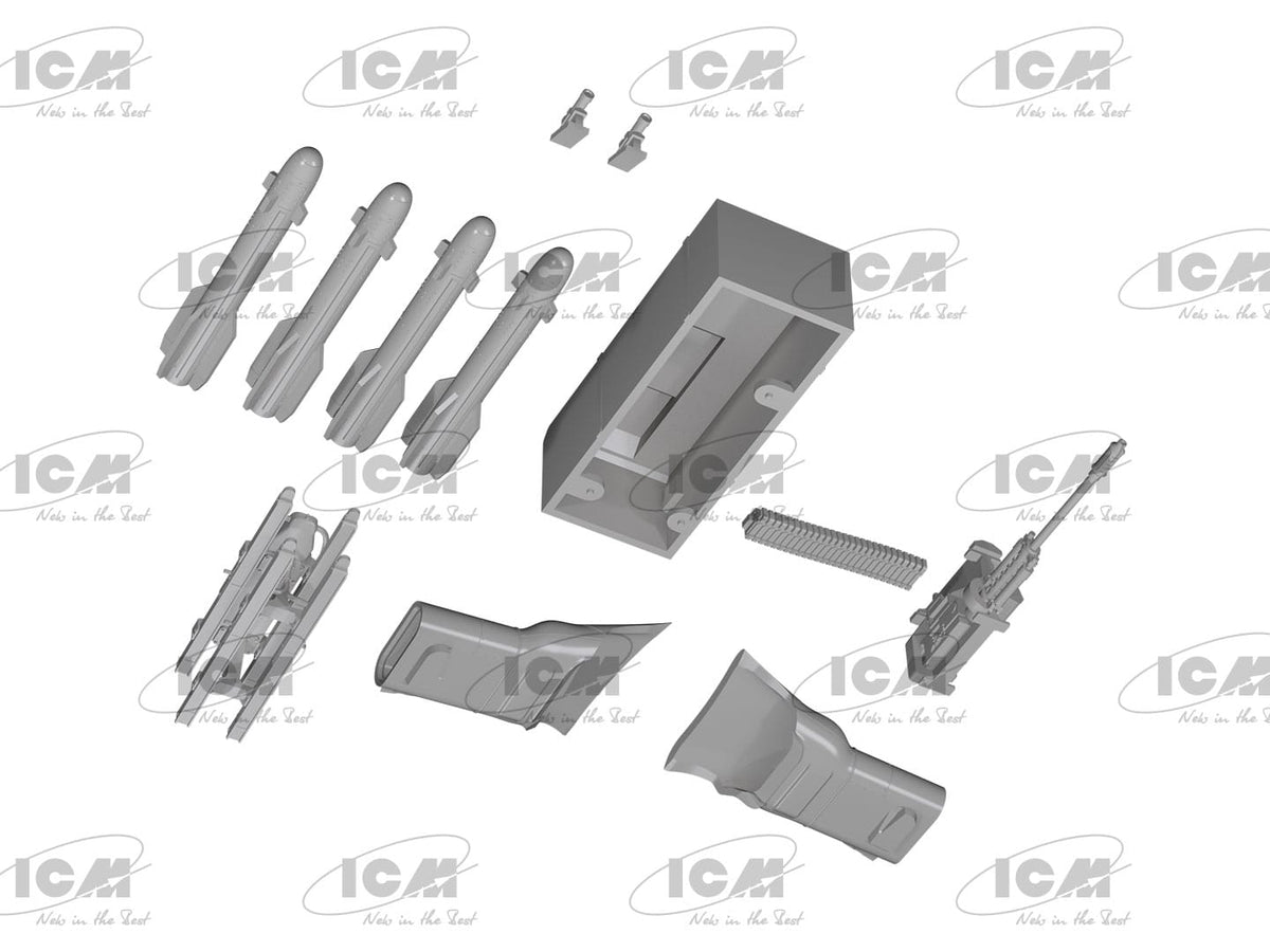 506 - ICM - 48366 - Sikorsky MH-60L DAP Black Hawk - digital model