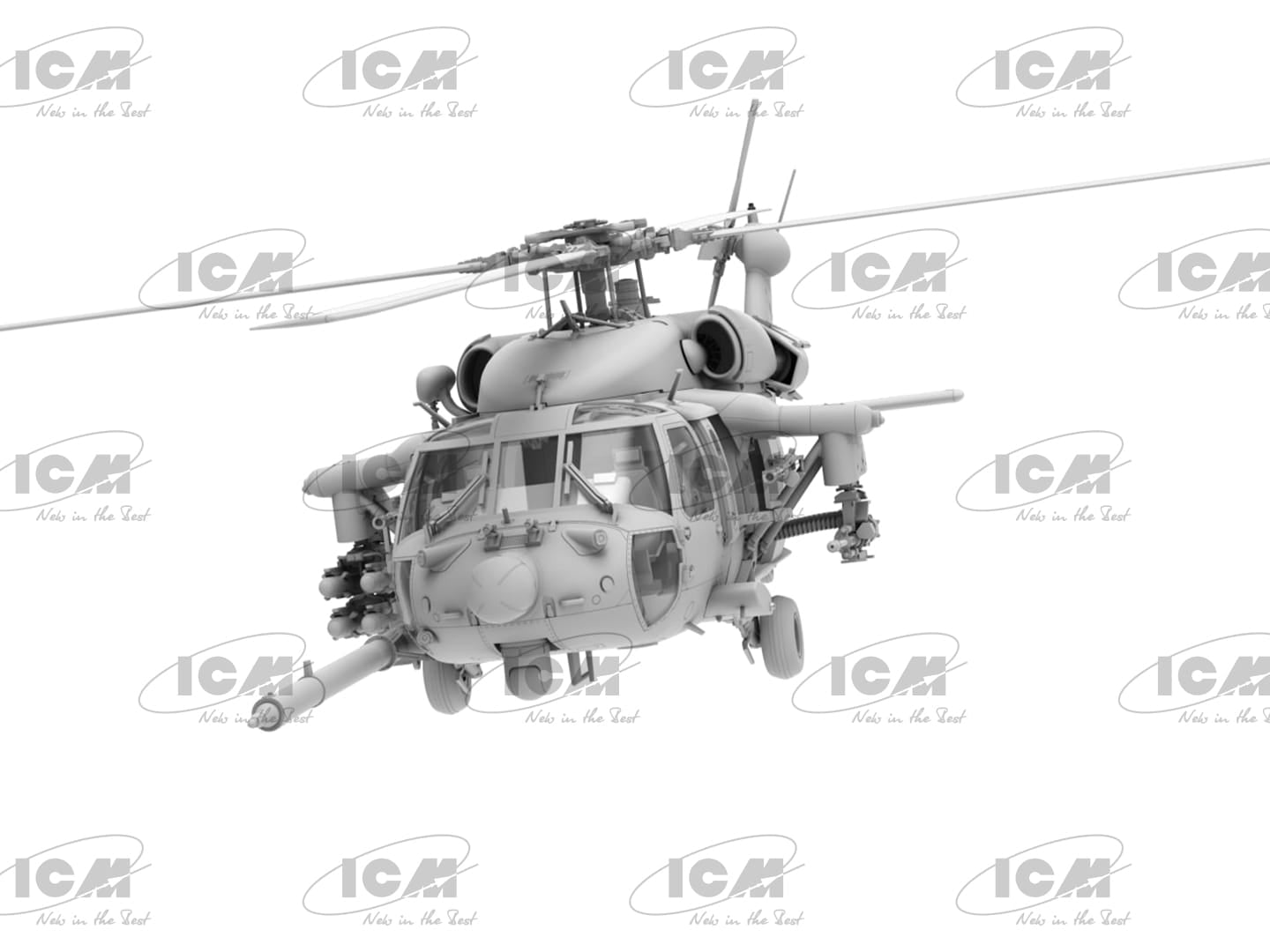 ICM - 48366 - Sikorsky MH-60L DAP Black Hawk - digital model