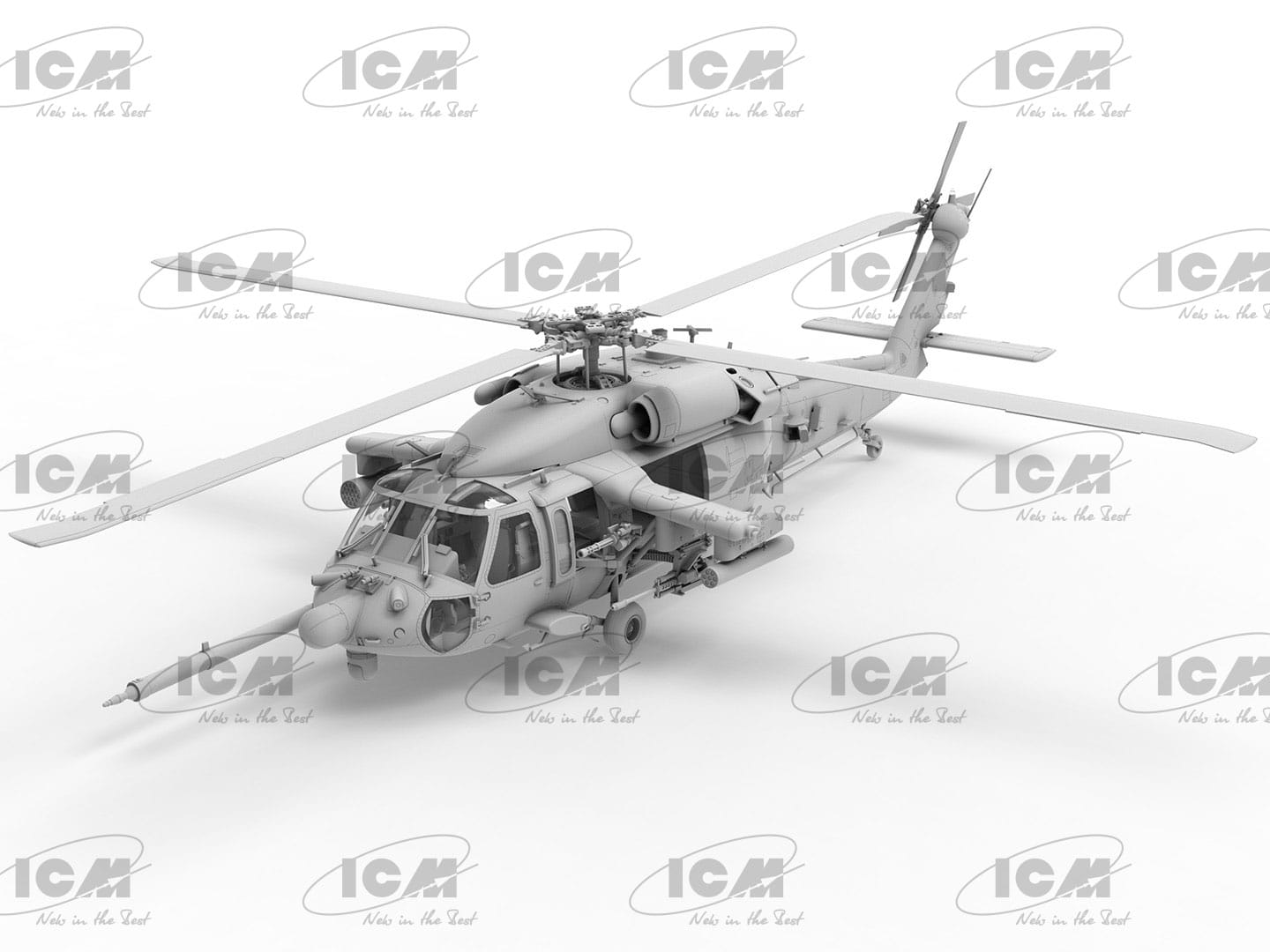 ICM - 48366 - Sikorsky MH-60L DAP Black Hawk - digital model