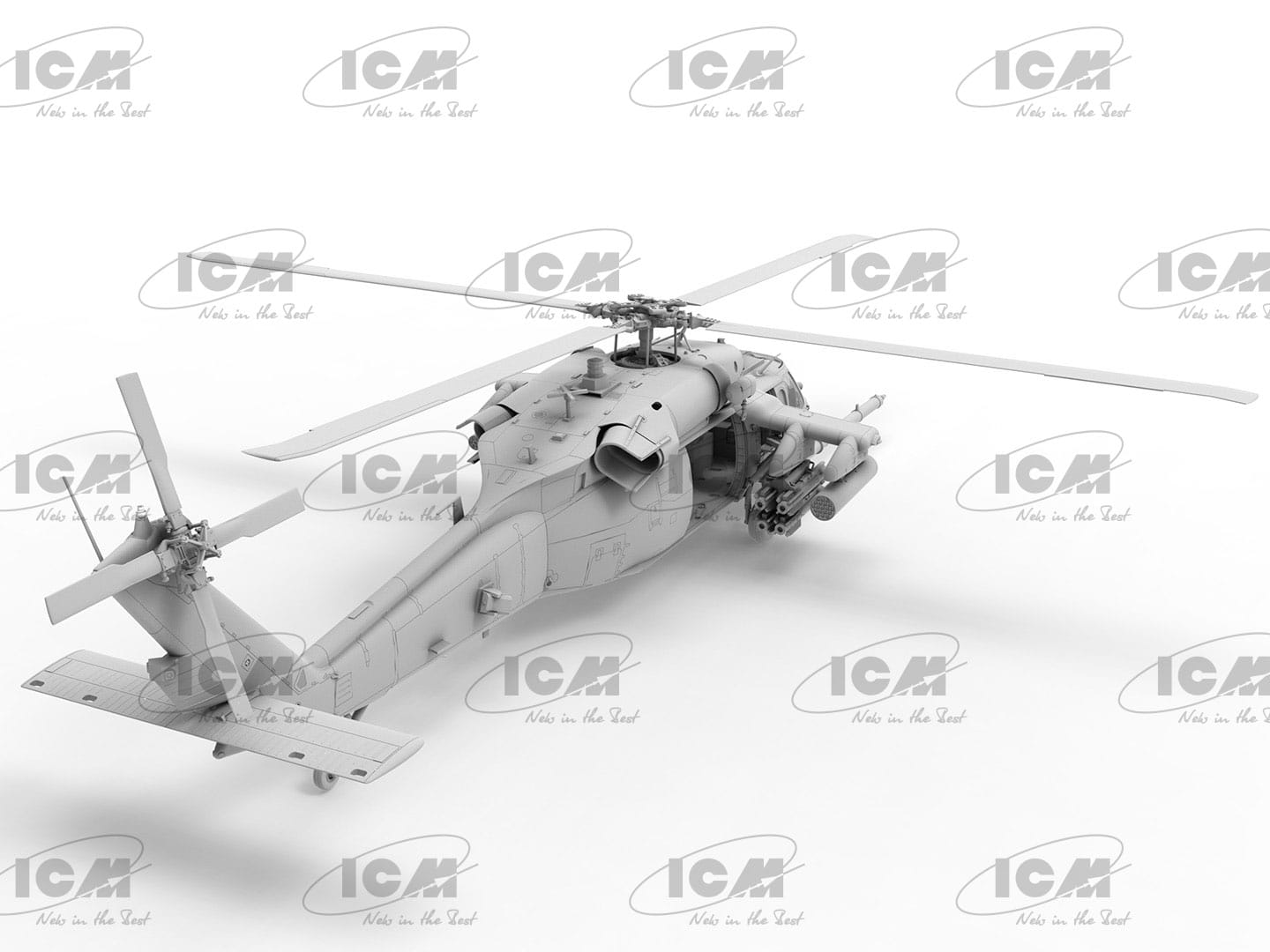 ICM - 48366 - Sikorsky MH-60L DAP Black Hawk - digital model