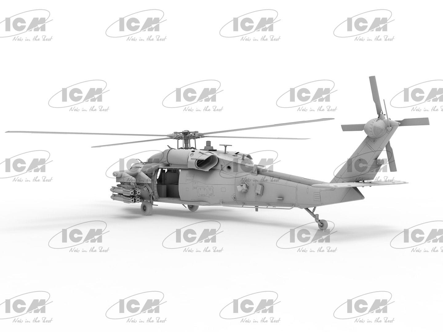 ICM - 48366 - Sikorsky MH-60L DAP Black Hawk - digital model
