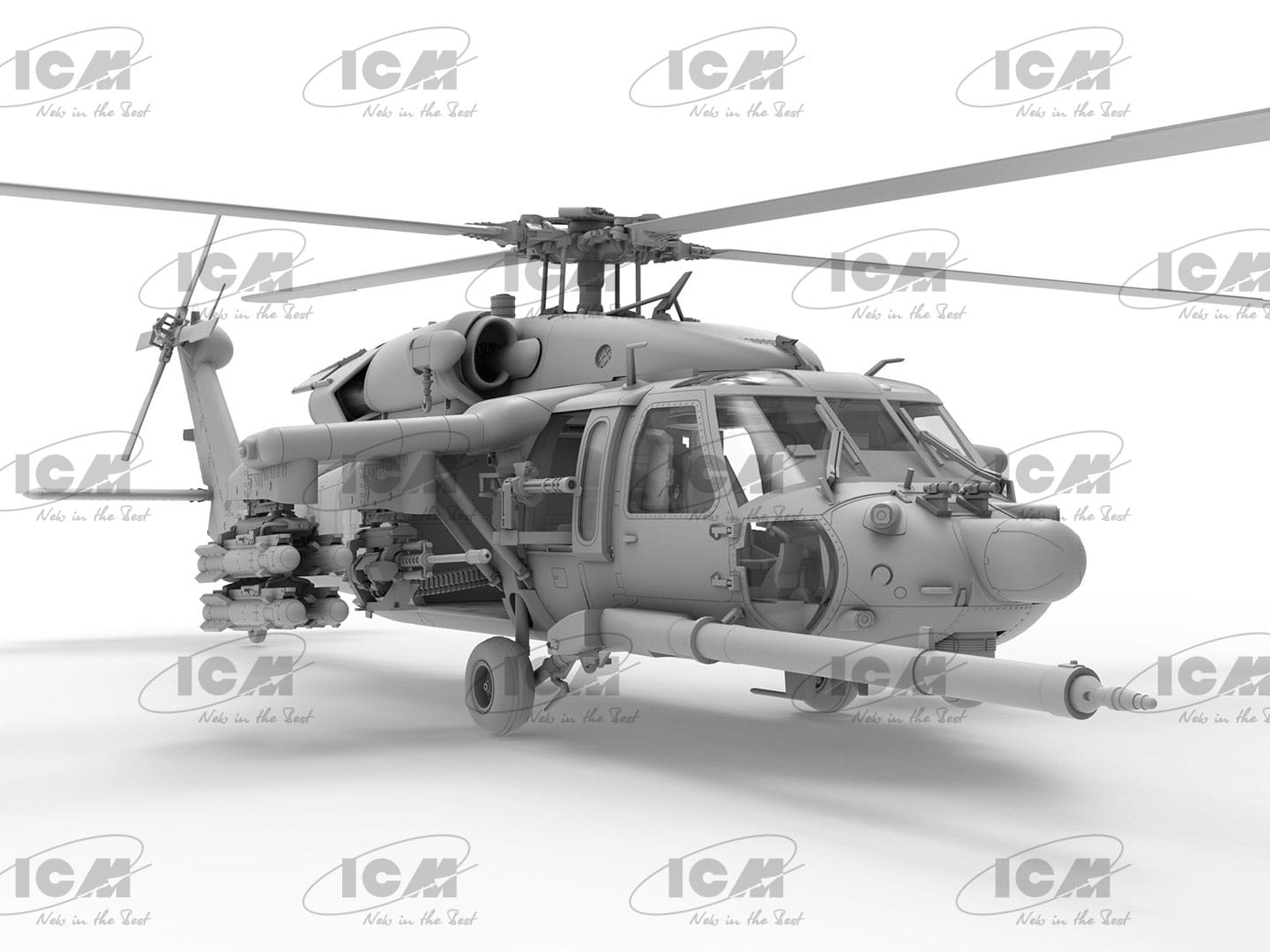 ICM - 48366 - Sikorsky MH-60L DAP Black Hawk - digital model