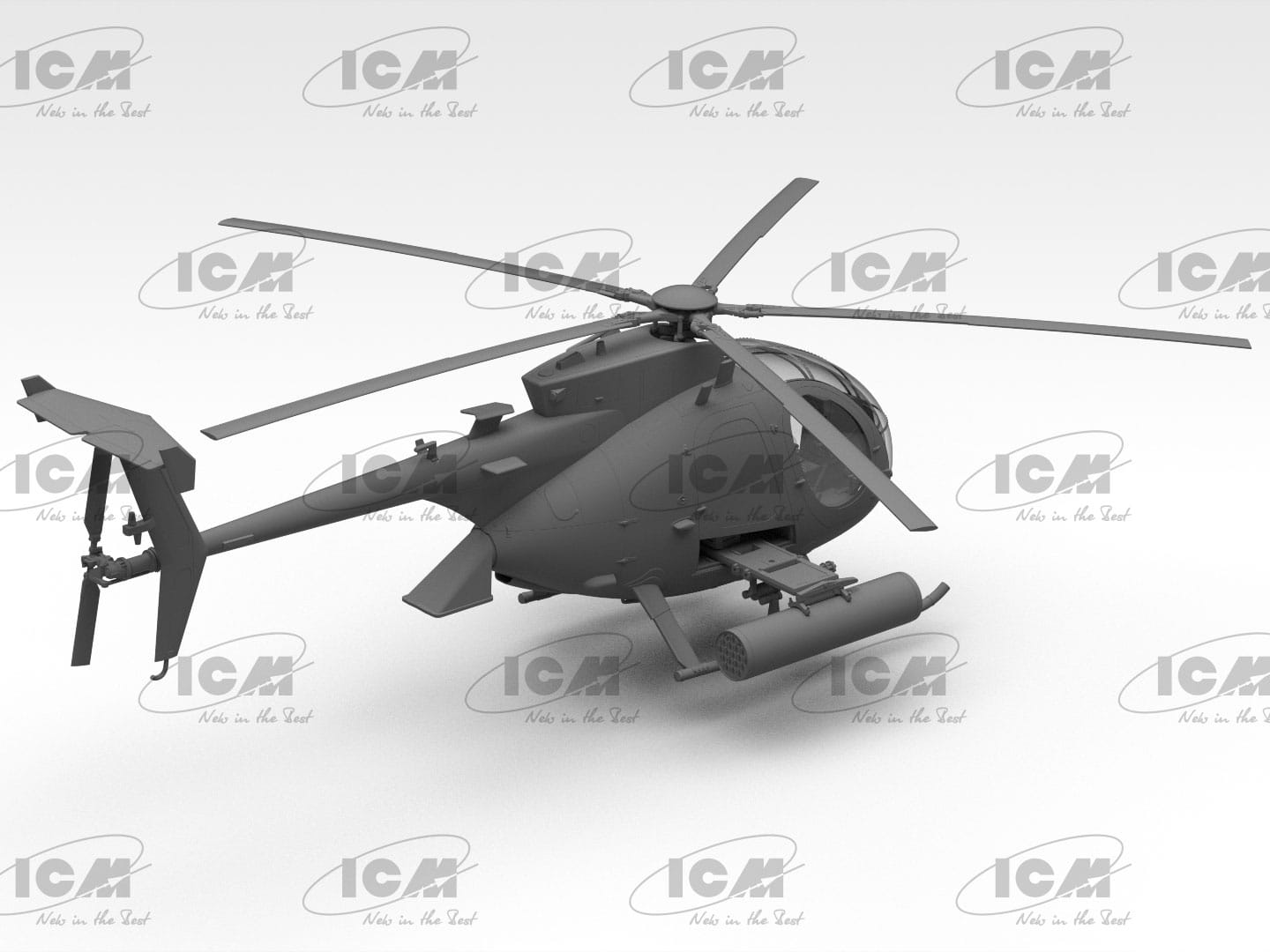 501 - ICM - 48370 - MD AH-6J Little Bird - digital model