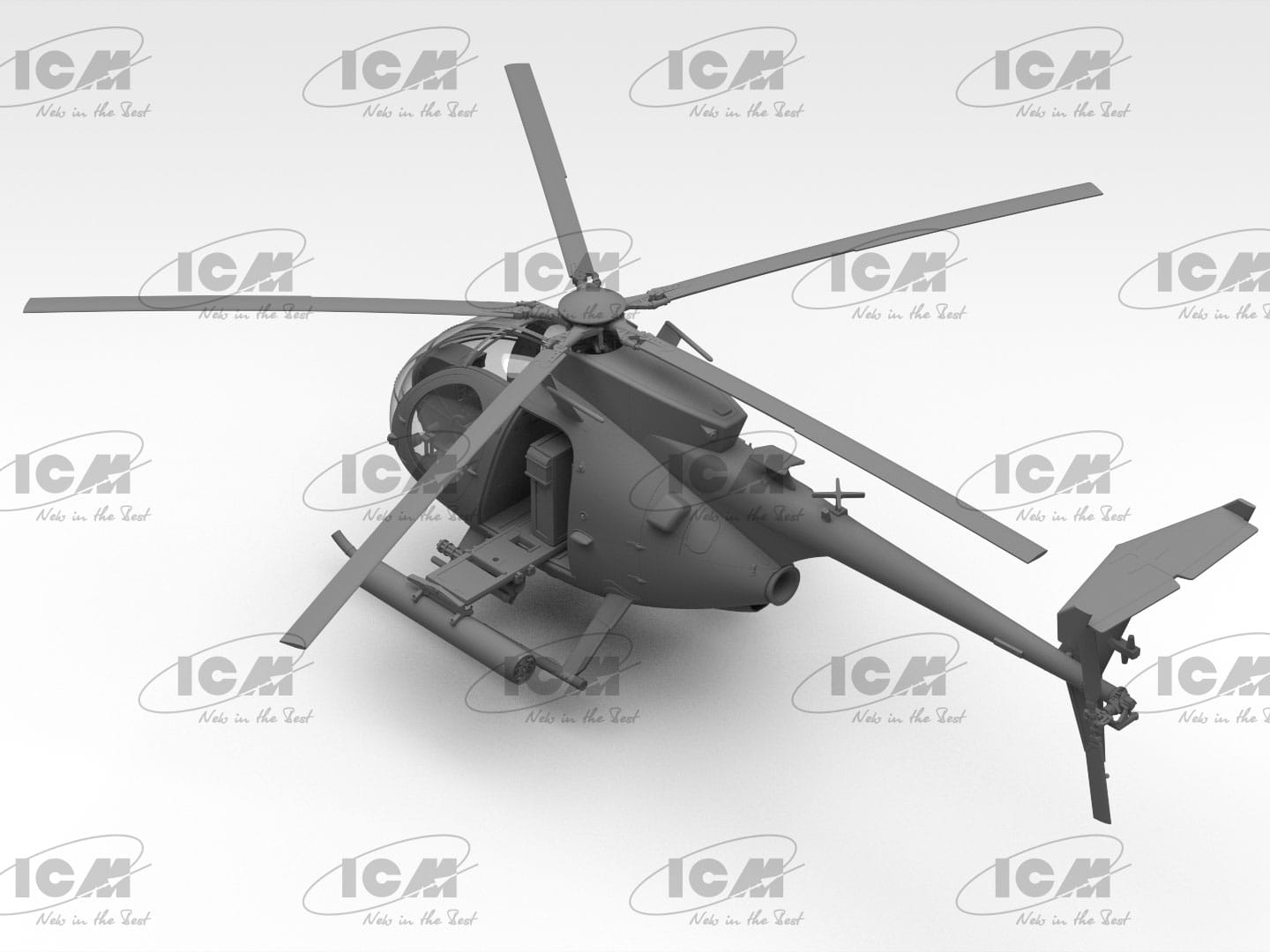 ICM - 48370 - MD AH-6J Little Bird - digital model