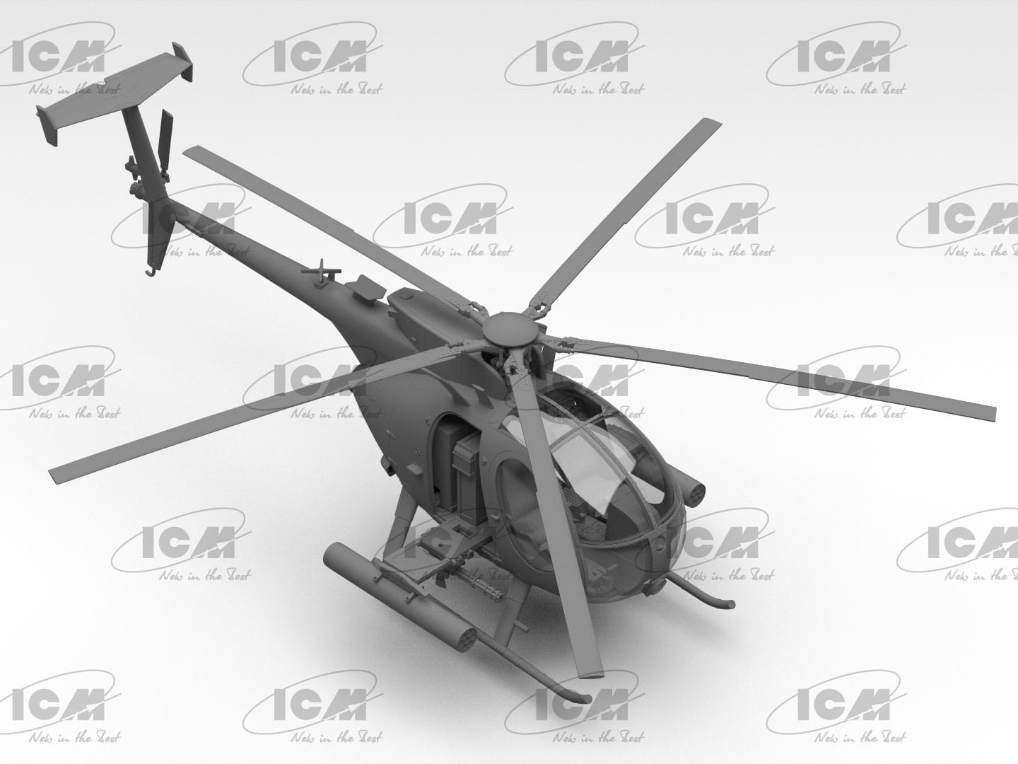 503 - ICM - 48370 - MD AH-6J Little Bird - digital model