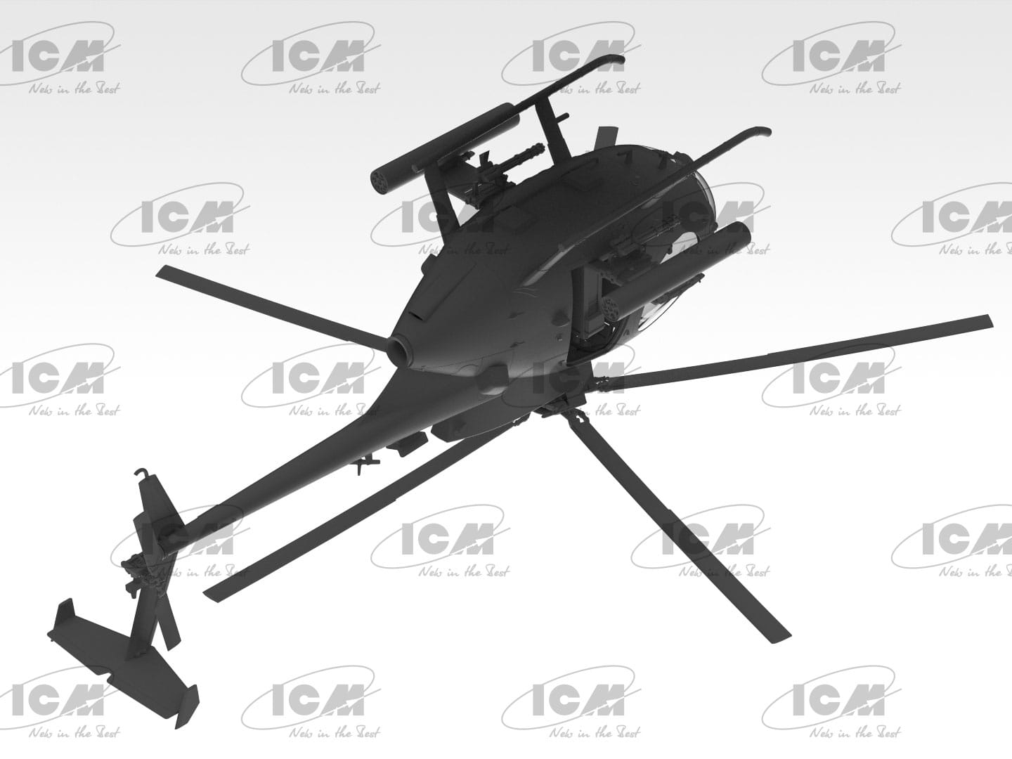 504 - ICM - 48370 - MD AH-6J Little Bird - digital model