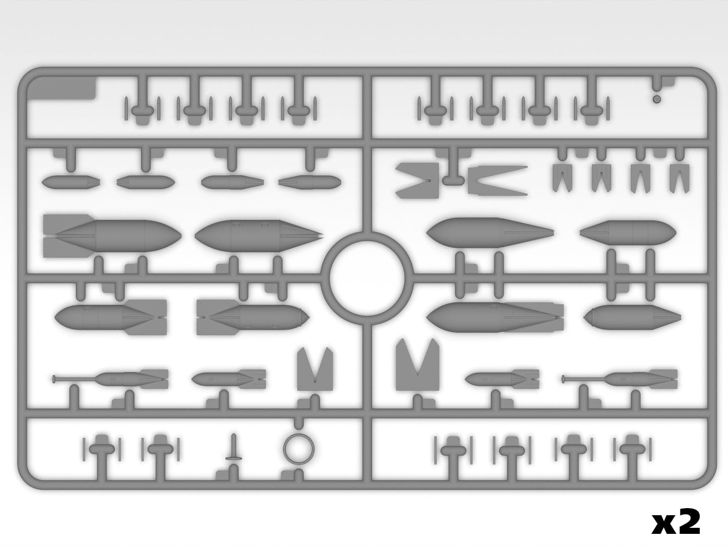 ICM - 48274 - Dornier Do 217 M-1 - sprue