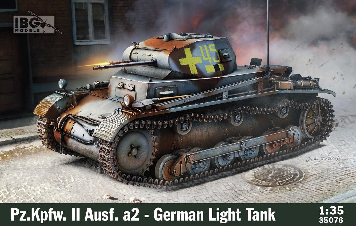 010 - IBG - 35076 - Pz.Kpfw. II Ausf. a/2 - primary image