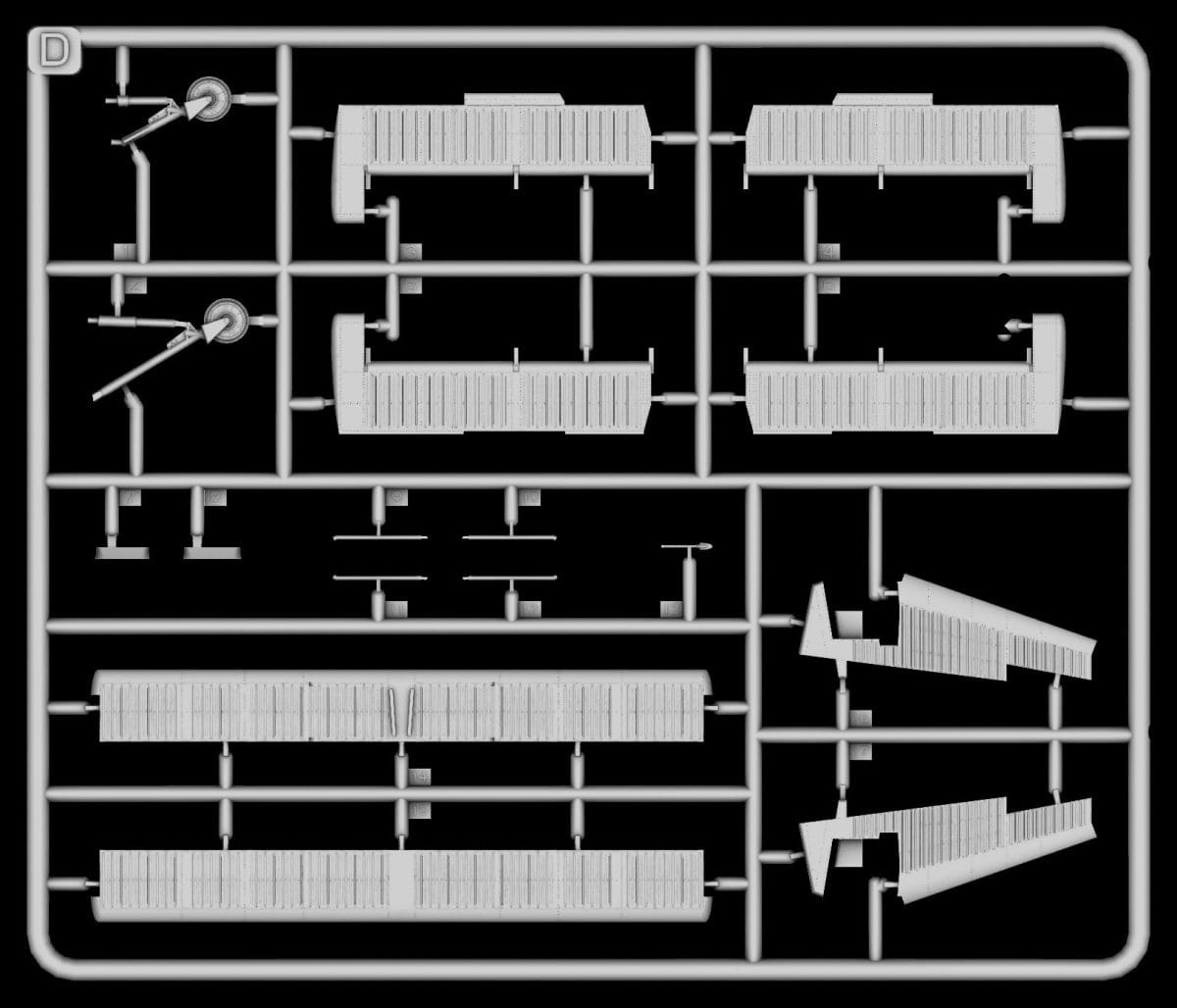 IBG - 48001 - PZL M18B Dromader - sprue