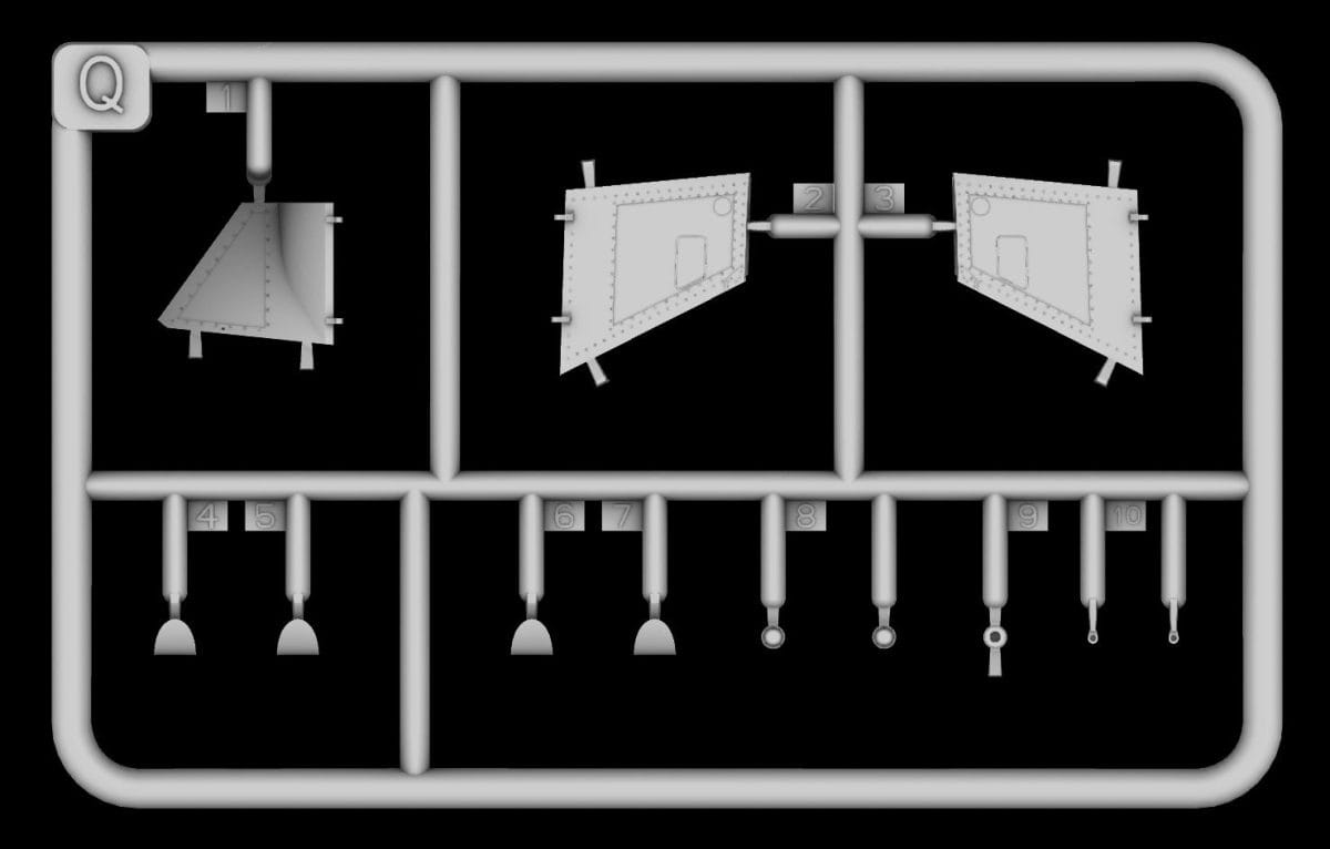 IBG - 48001 - PZL M18B Dromader - sprue