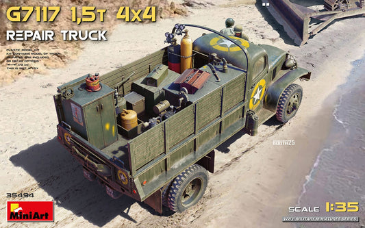 010 - Miniart - 35494 - Chevrolet G7117 1½-ton 4x4 Repair - primary image
