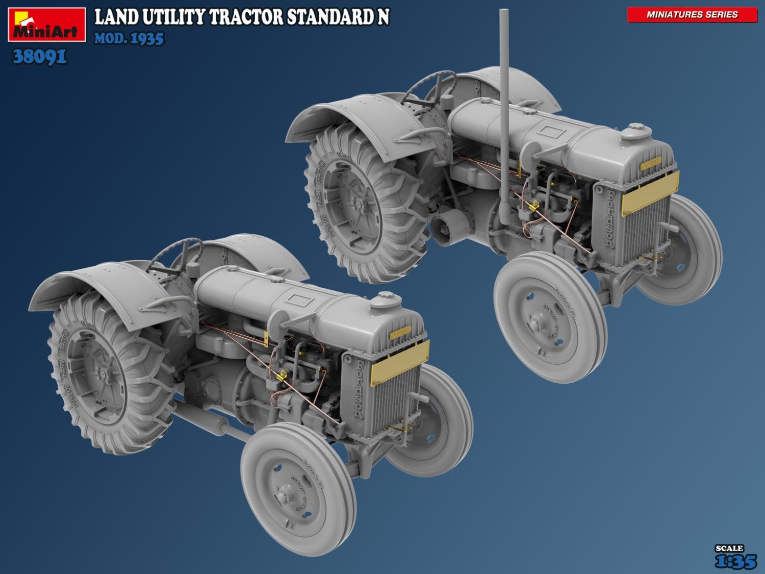 Miniart - 38091 - Fordson Model N - digital model