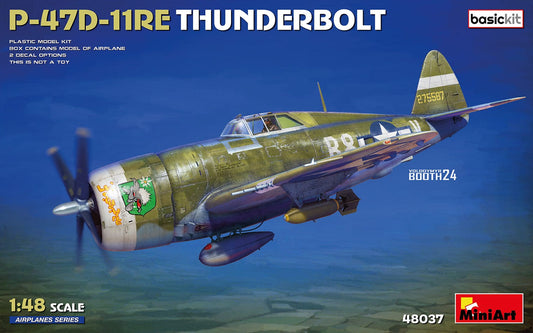 010 - Miniart - 48037 - Republic P-47D-11-RE Thunderbolt Razorback - primary image