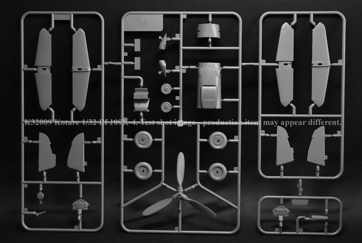 213 - Kotare - 32009 - Messerschmitt Bf 109 K-4 - sprue