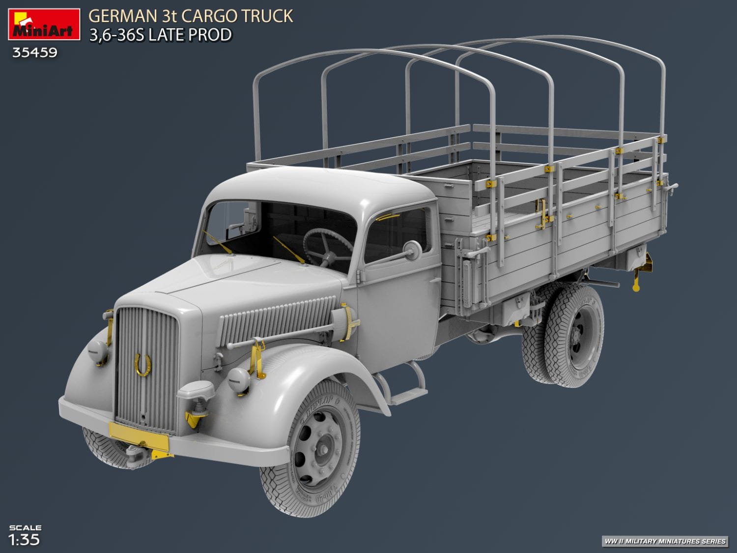 Miniart - 35459 - Opel Blitz 3.6-36S (late) - digital model