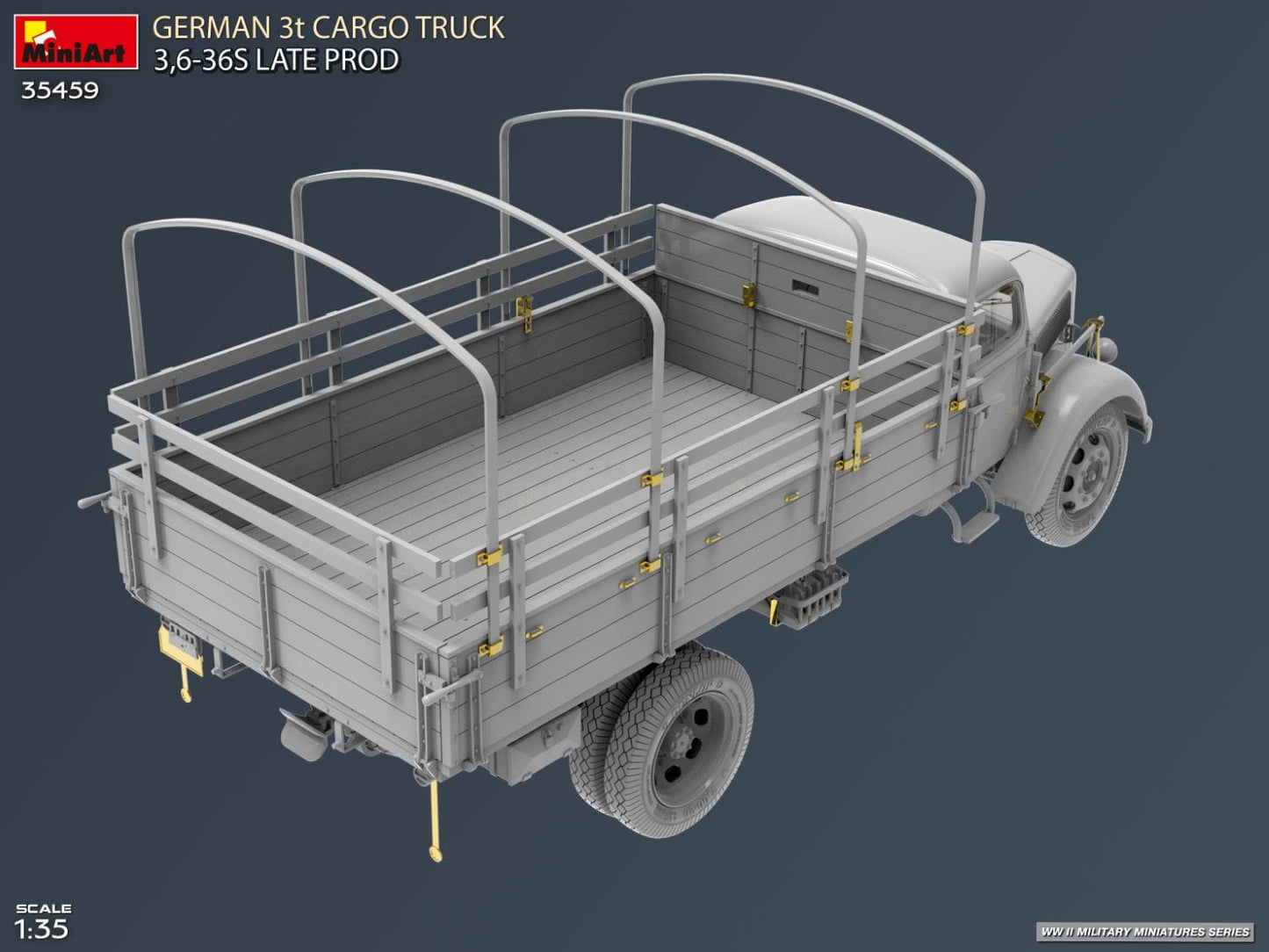 503 - Miniart - 35459 - Opel Blitz 3.6-36S (late) - digital model