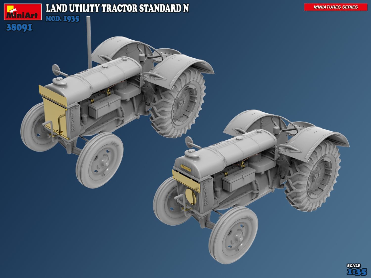 Miniart - 38091 - Fordson Model N - digital model