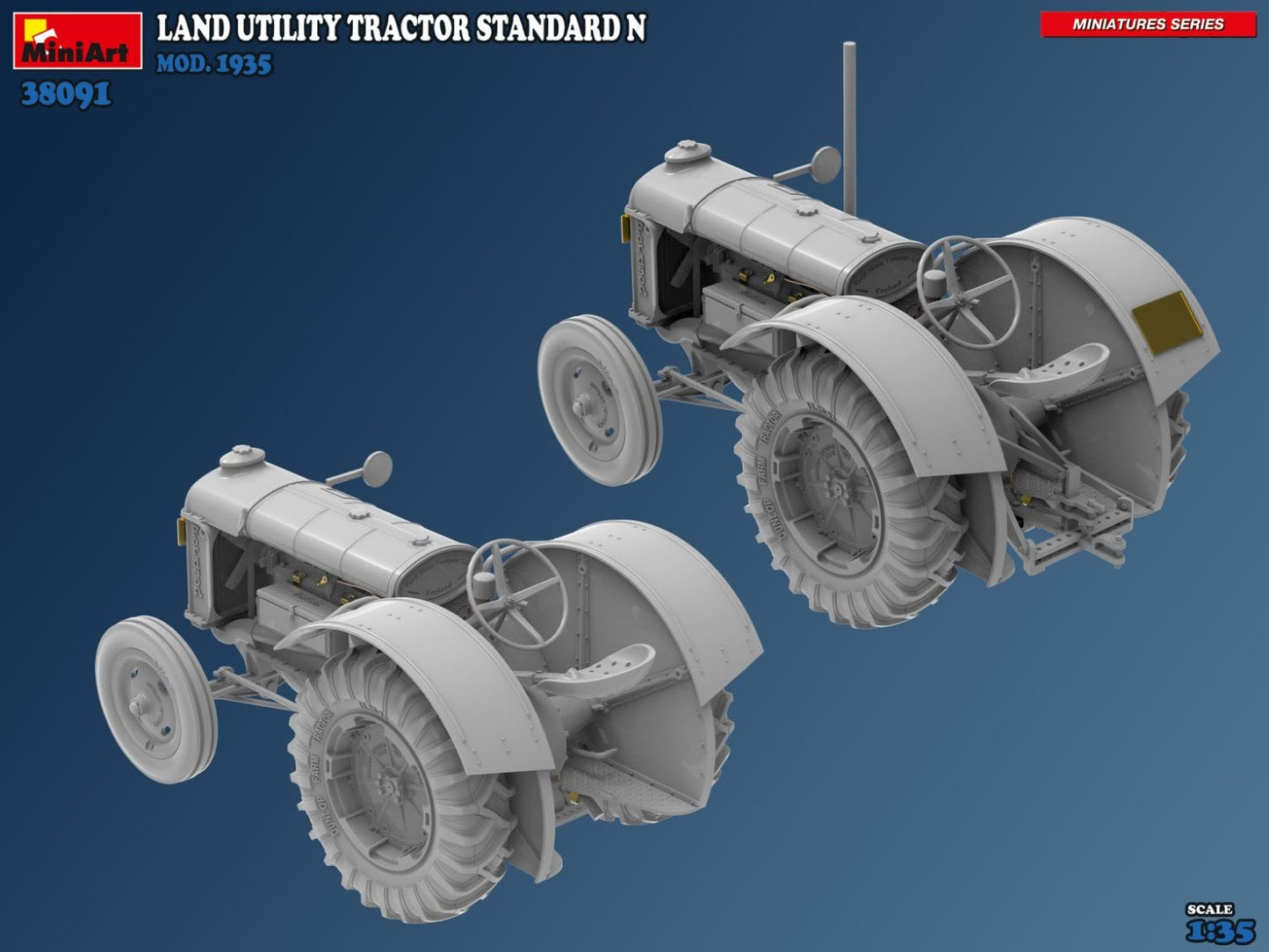 506 - Miniart - 38091 - Fordson Model N - digital model