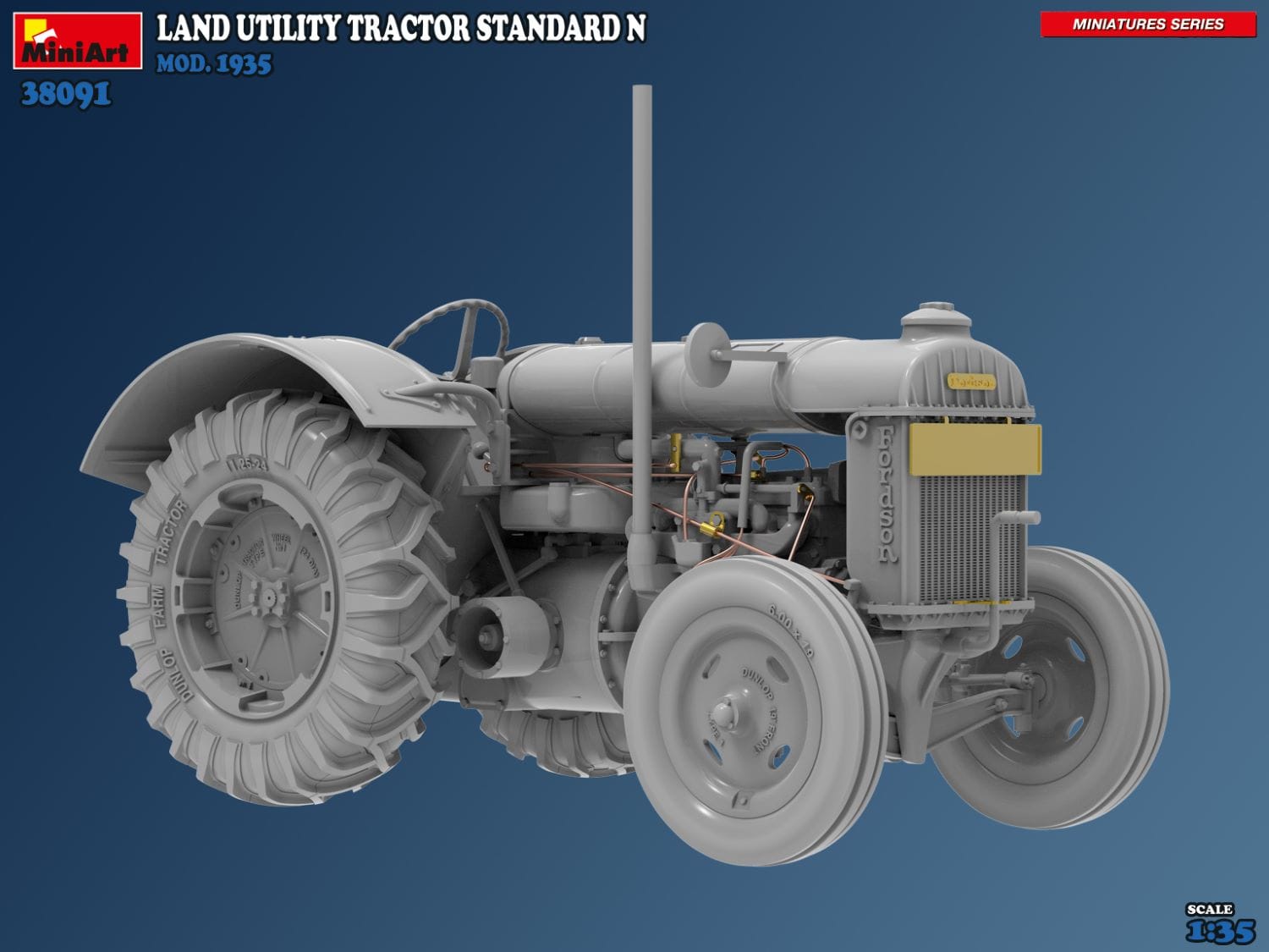 Miniart - 38091 - Fordson Model N - digital model