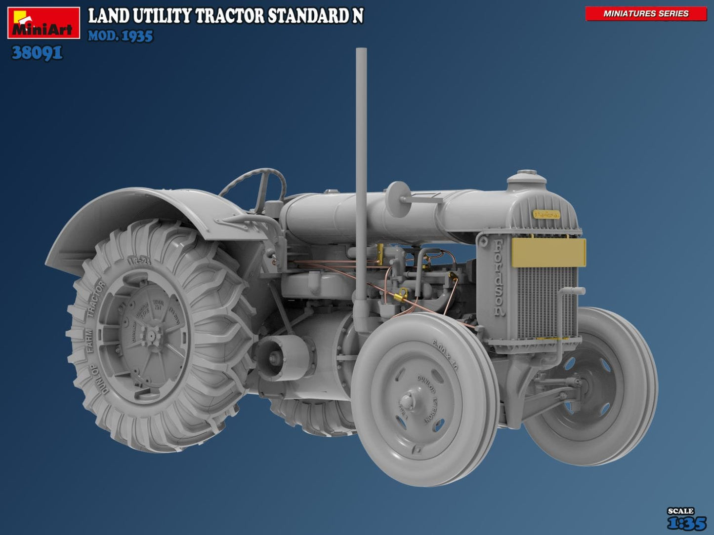 501 - Miniart - 38091 - Fordson Model N - digital model