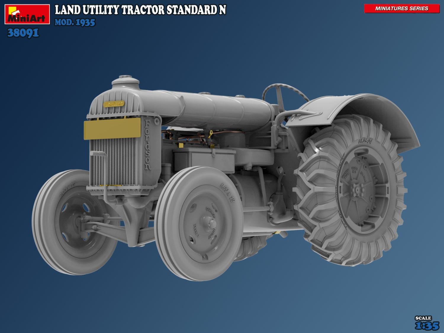 Miniart - 38091 - Fordson Model N - digital model