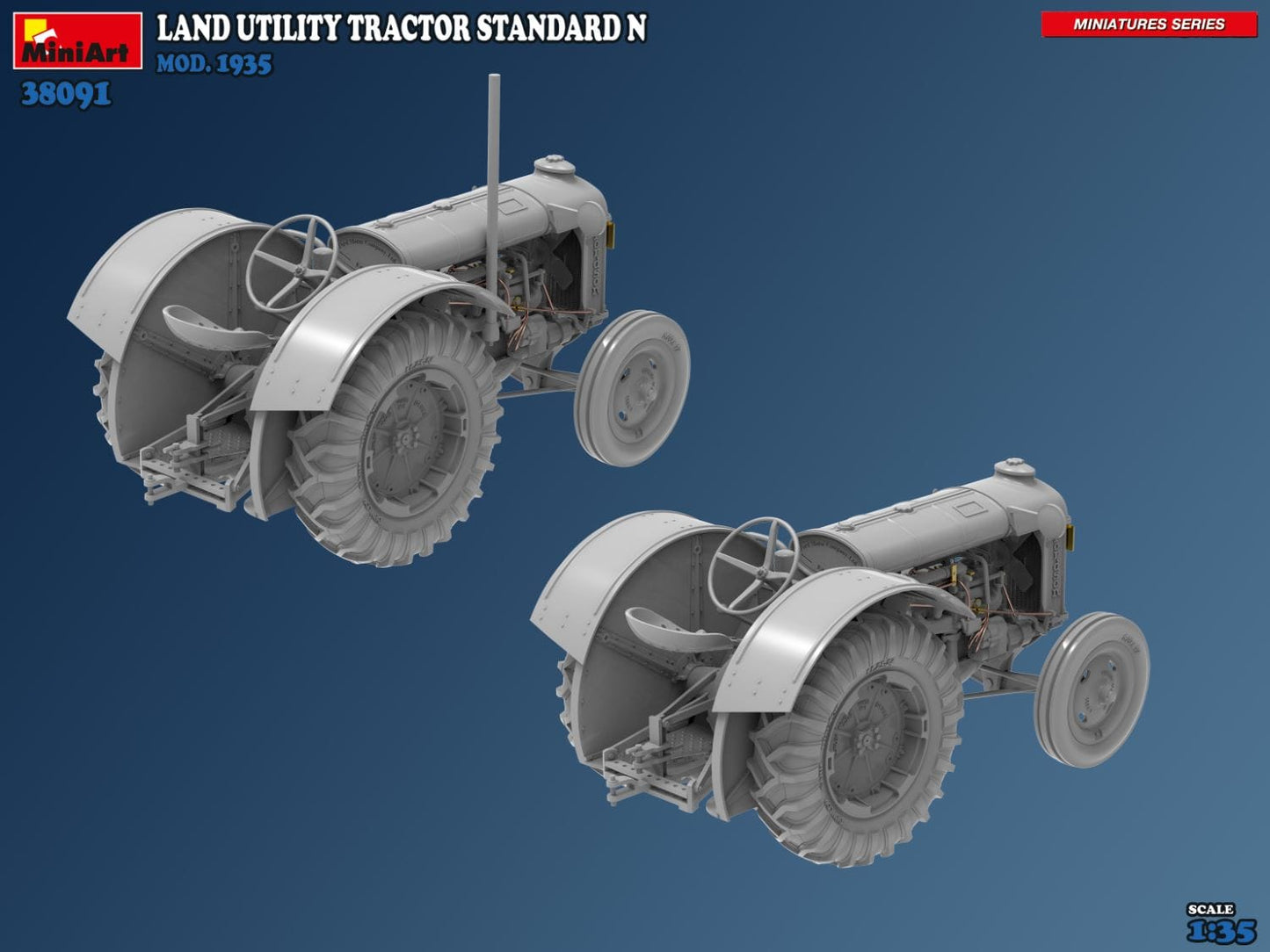 507 - Miniart - 38091 - Fordson Model N - digital model