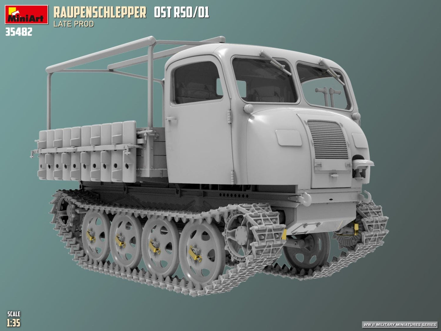 503 - Miniart - 35482 - Steyr RSO/01 (late) - digital model