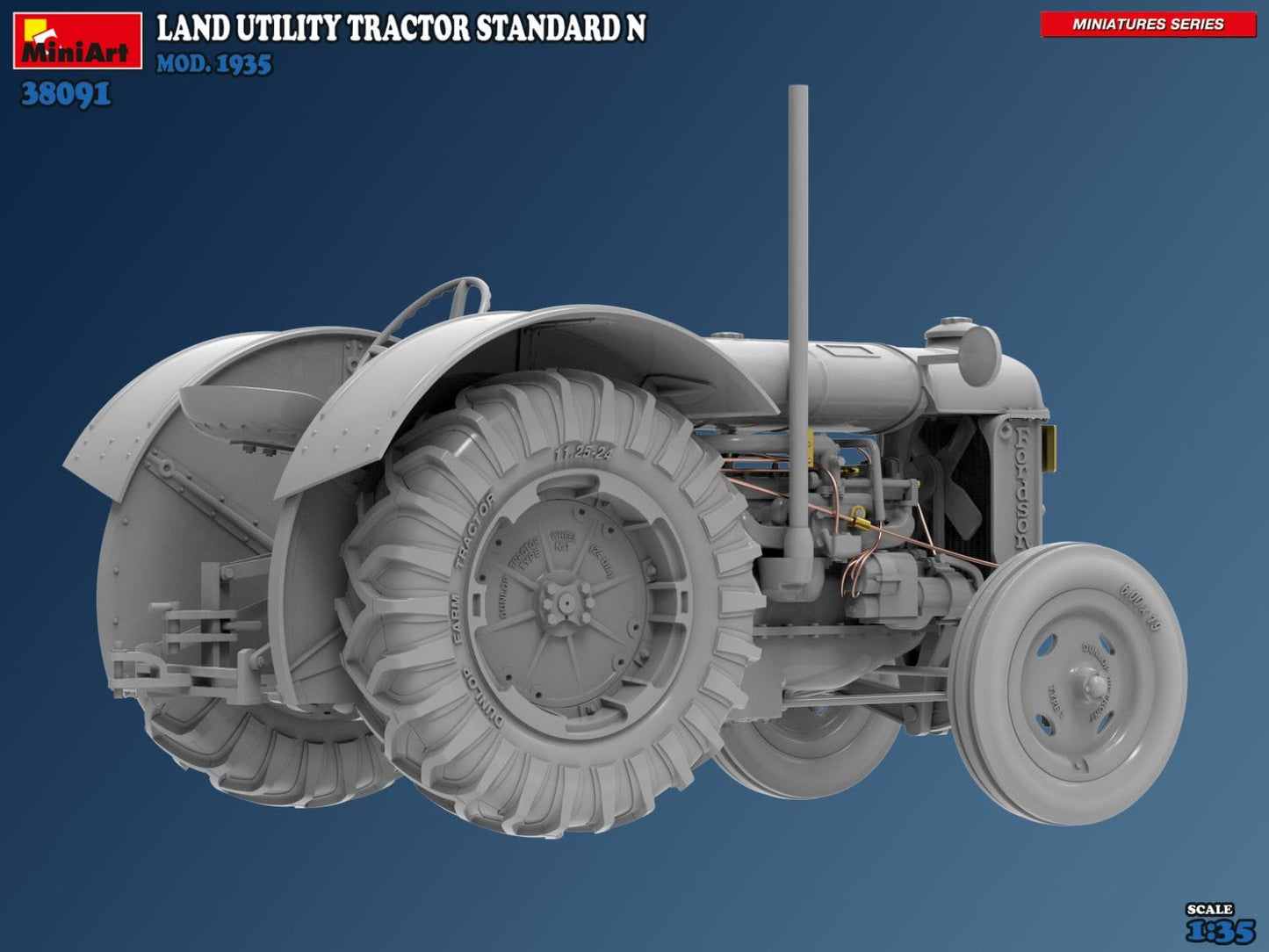 502 - Miniart - 38091 - Fordson Model N - digital model