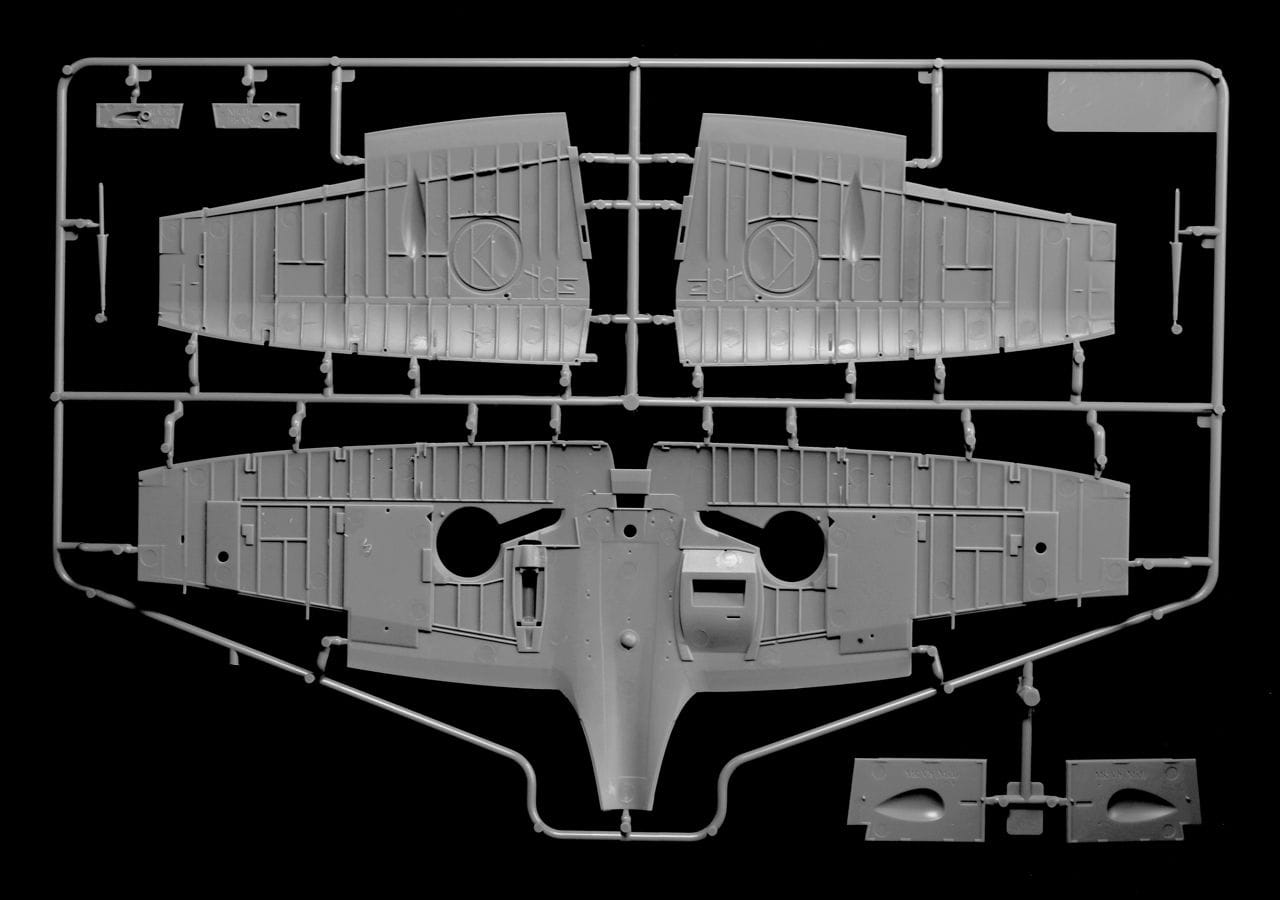 Kotare - 32006 - Supermarine Spitfire Mk Vb (early) - sprue