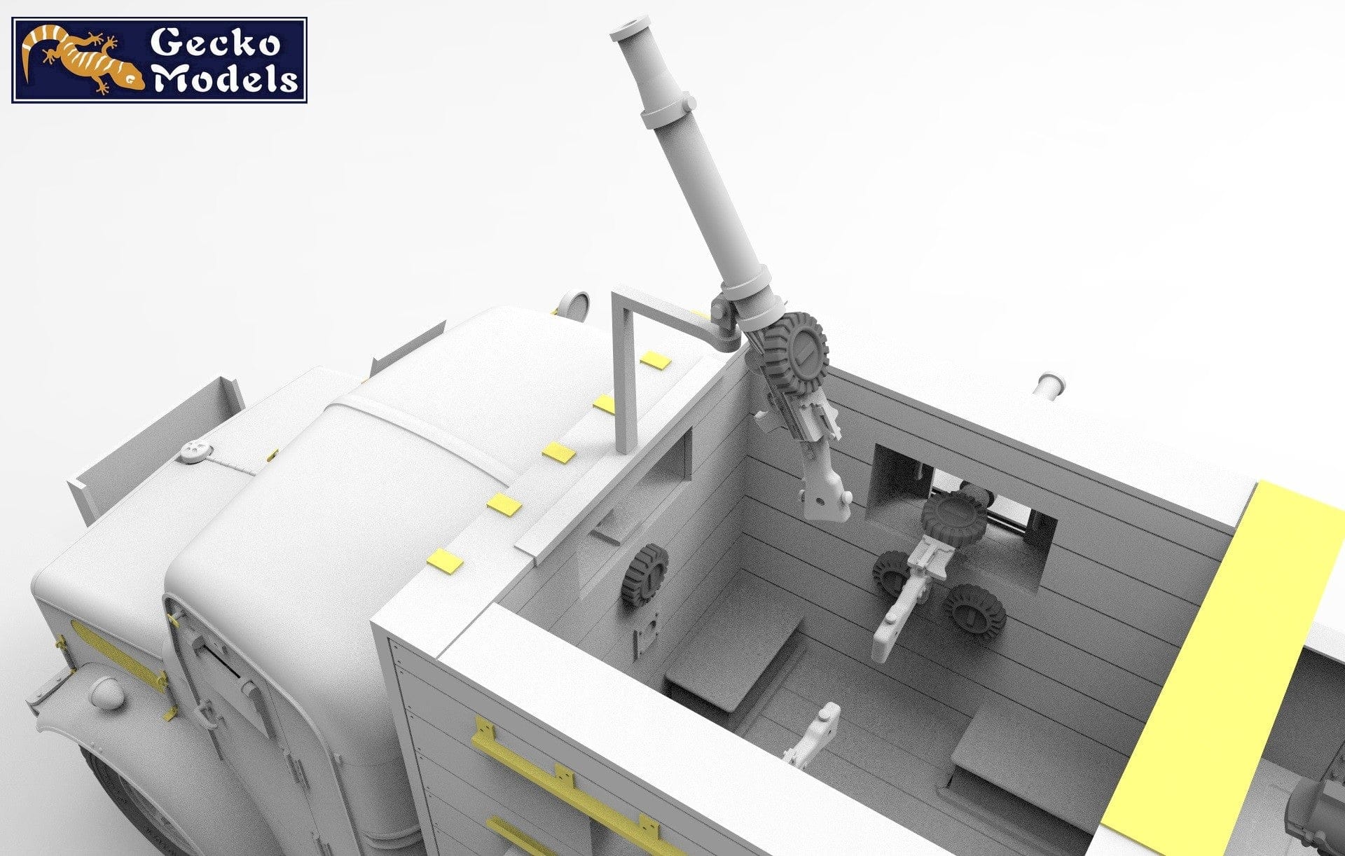 Gecko Models - 35GM0154 - Bedford OY 4x2 Armadillo Mk III - digital model