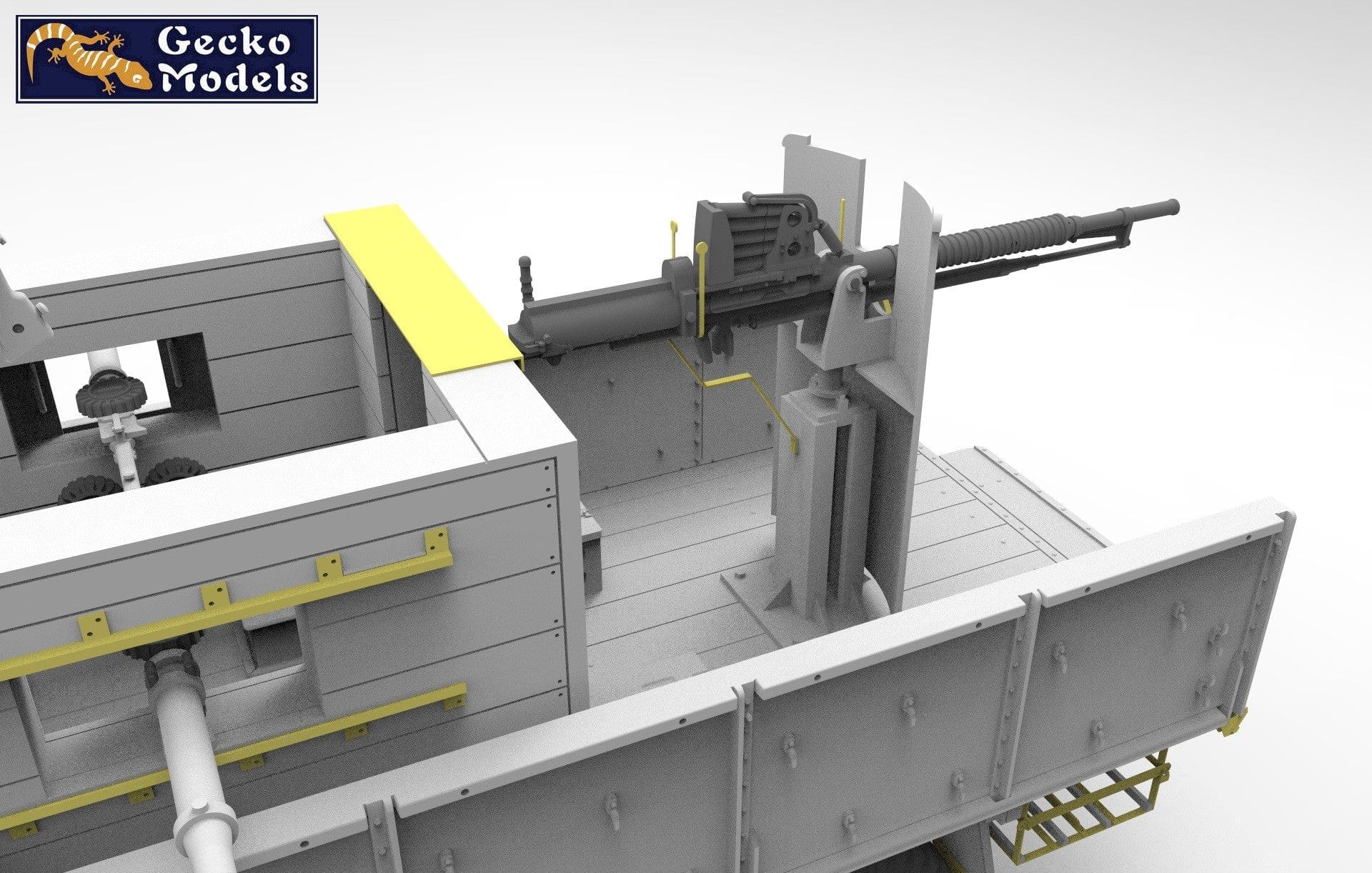 Gecko Models - 35GM0154 - Bedford OY 4x2 Armadillo Mk III - digital model