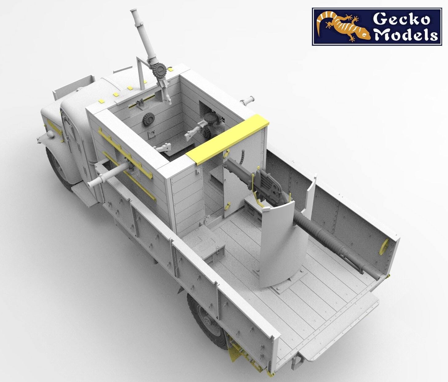 Gecko Models - 35GM0154 - Bedford OY 4x2 Armadillo Mk III - digital model