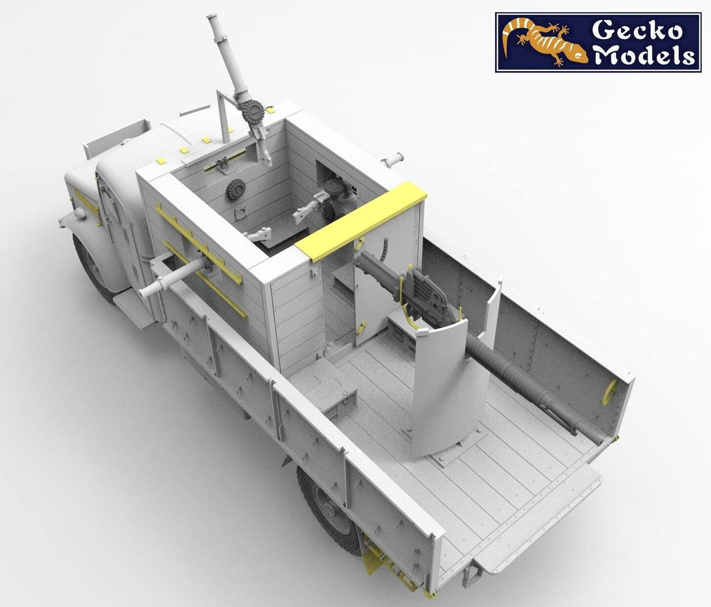 507 - Gecko Models - 35GM0154 - Bedford OY 4x2 Armadillo Mk III - digital model