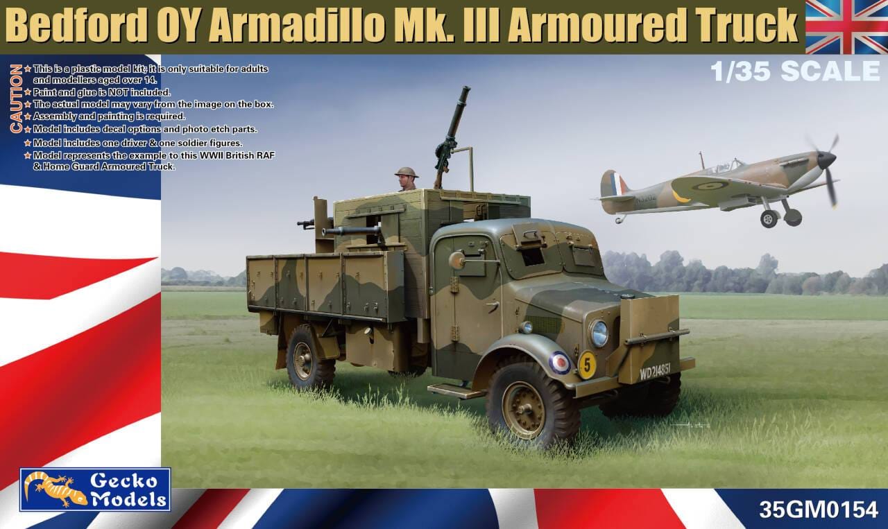 010 - Gecko Models - 35GM0154 - Bedford OY 4x2 Armadillo Mk III - primary image