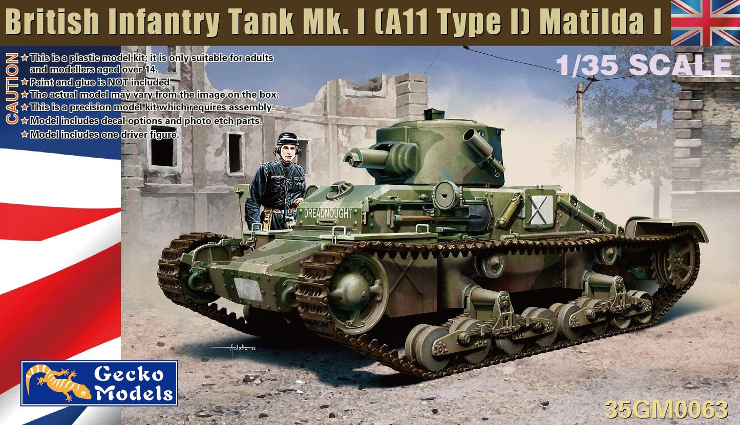 010 - Gecko Models - 35GM0063 - Infantry Mk I Matilda I (A11) - primary image