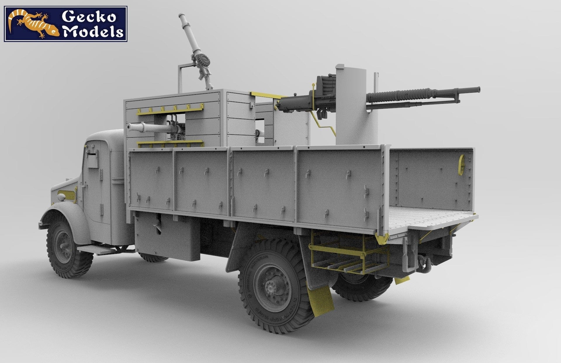 Gecko Models - 35GM0154 - Bedford OY 4x2 Armadillo Mk III - digital model