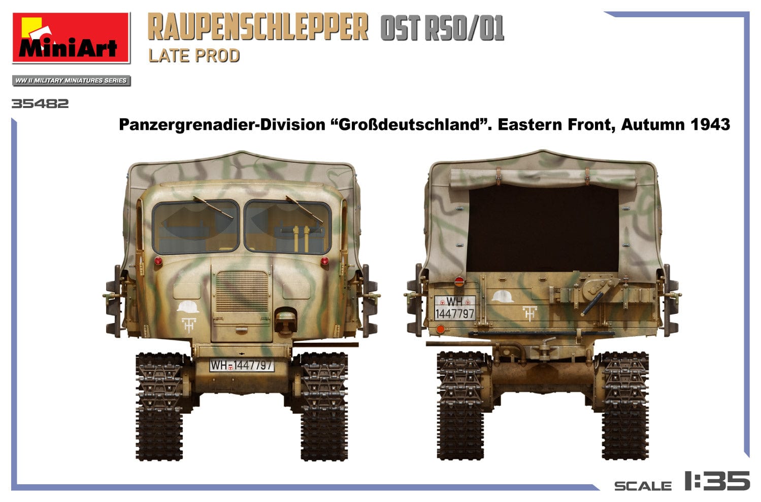 Miniart - 35482 - Steyr RSO/01 (late) - paint schemes