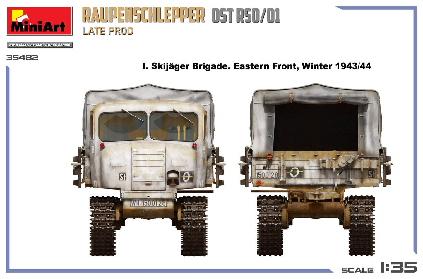 306 - Miniart - 35482 - Steyr RSO/01 (late) - paint schemes