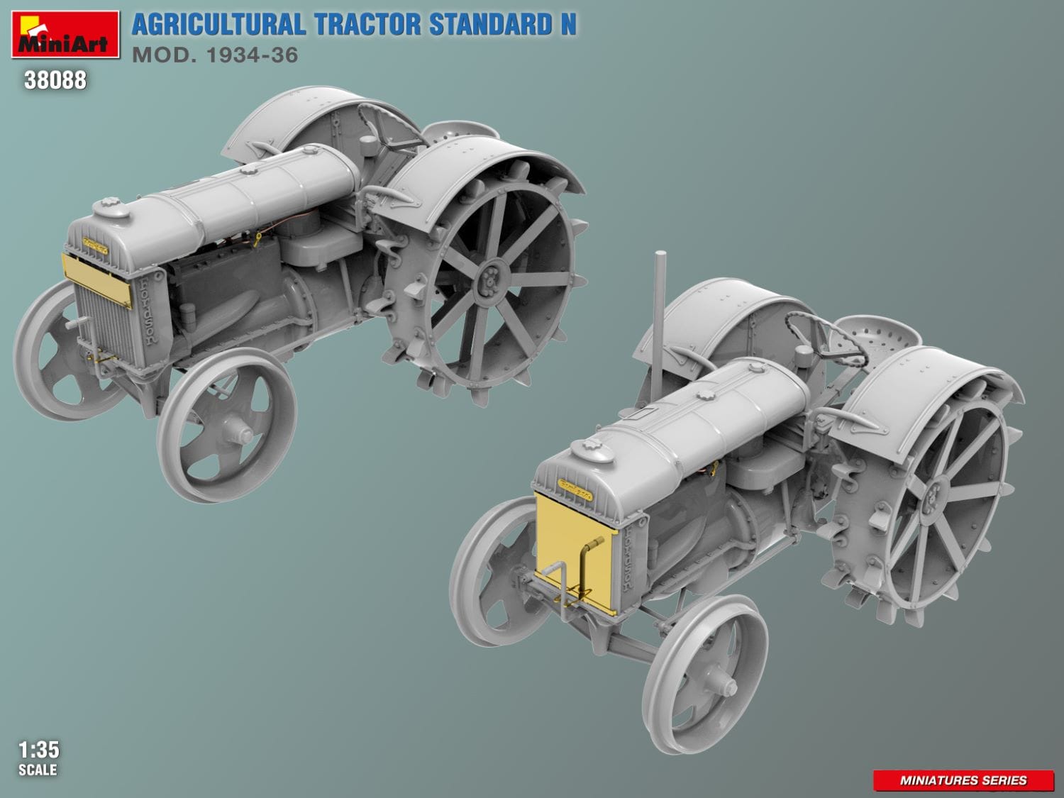 Miniart - 38088 - Fordson Model N (1934-36) - digital model