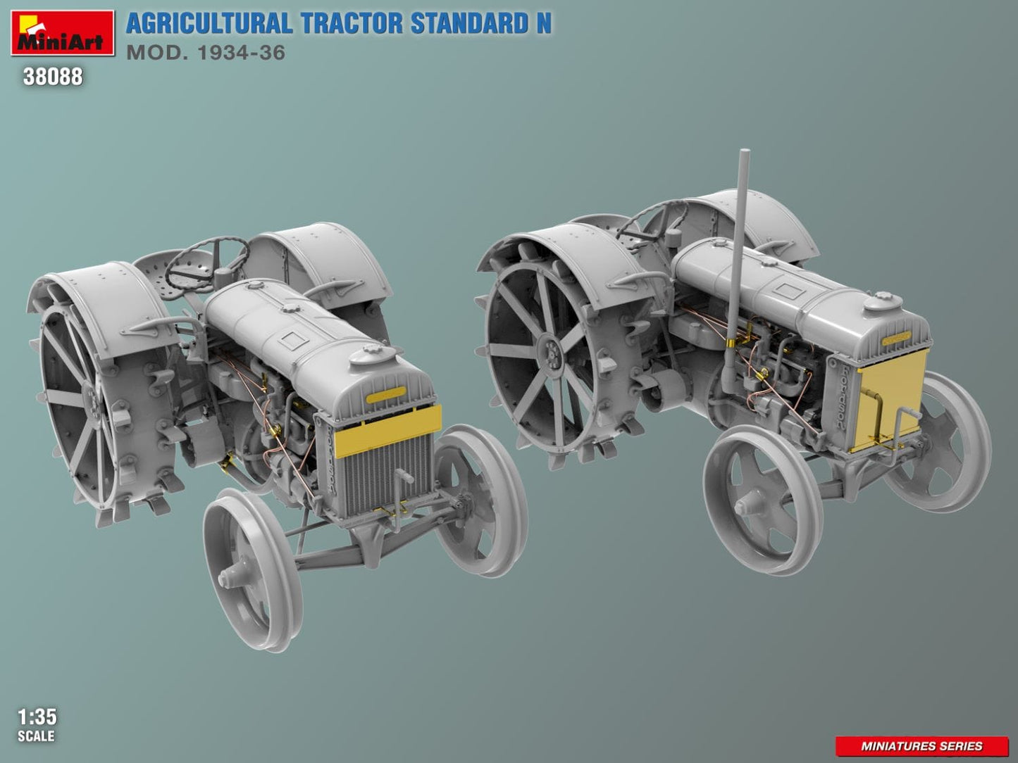 502 - Miniart - 38088 - Fordson Model N (1934-36) - digital model