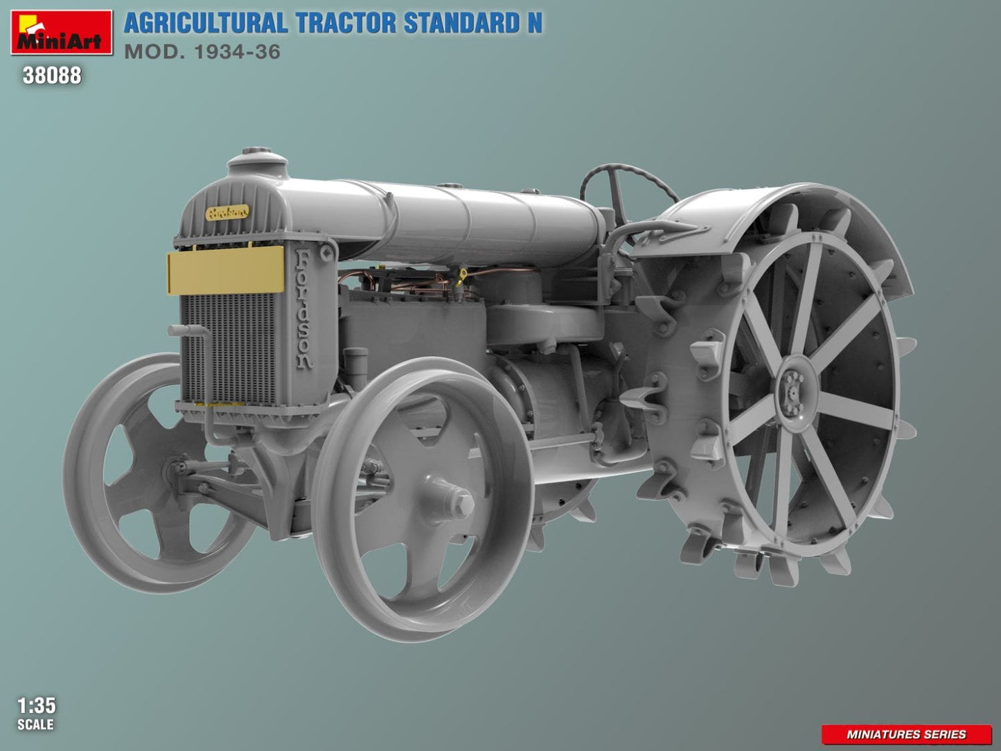 500 - Miniart - 38088 - Fordson Model N (1934-36) - digital model
