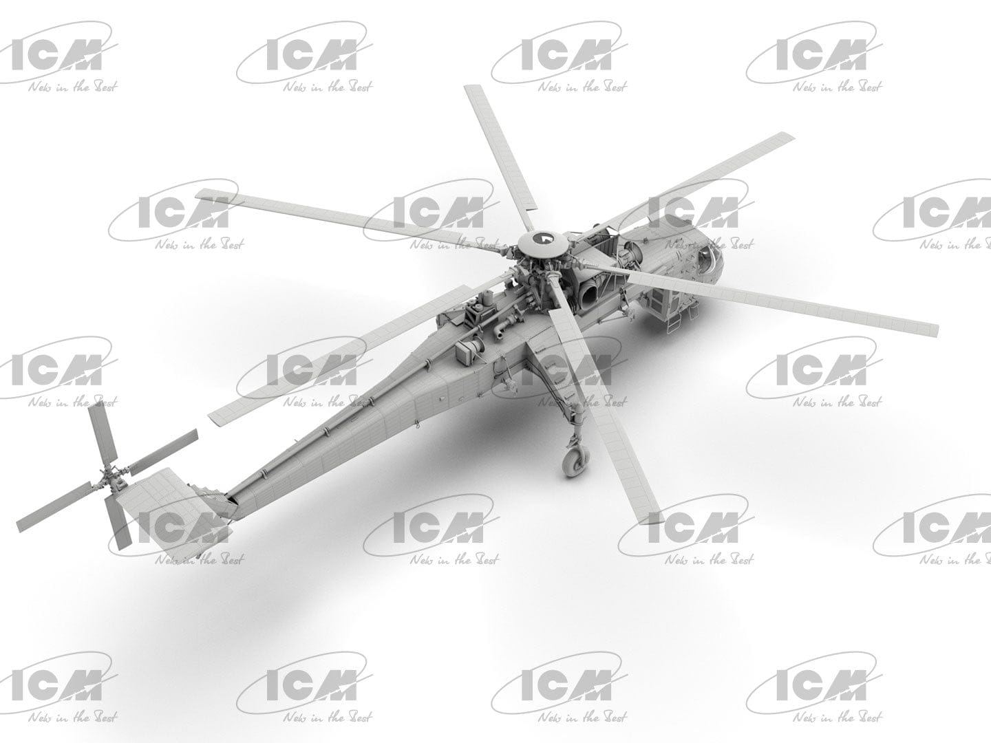 ICM - 53058 - Sikorsky S-64E Skycrane - digital model