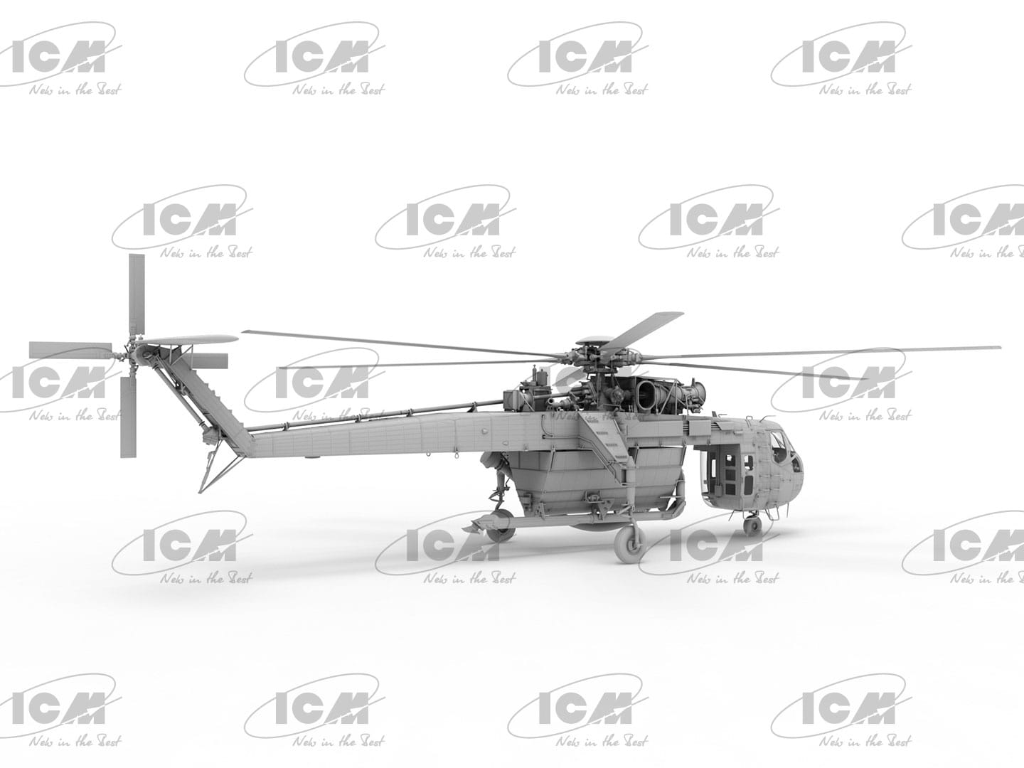 ICM - 53060 - Sikorsky S-64E Skycrane Firefighter - digital model