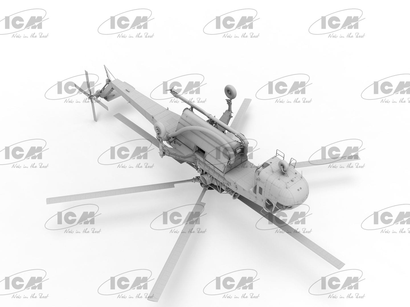ICM - 53060 - Sikorsky S-64E Skycrane Firefighter - digital model